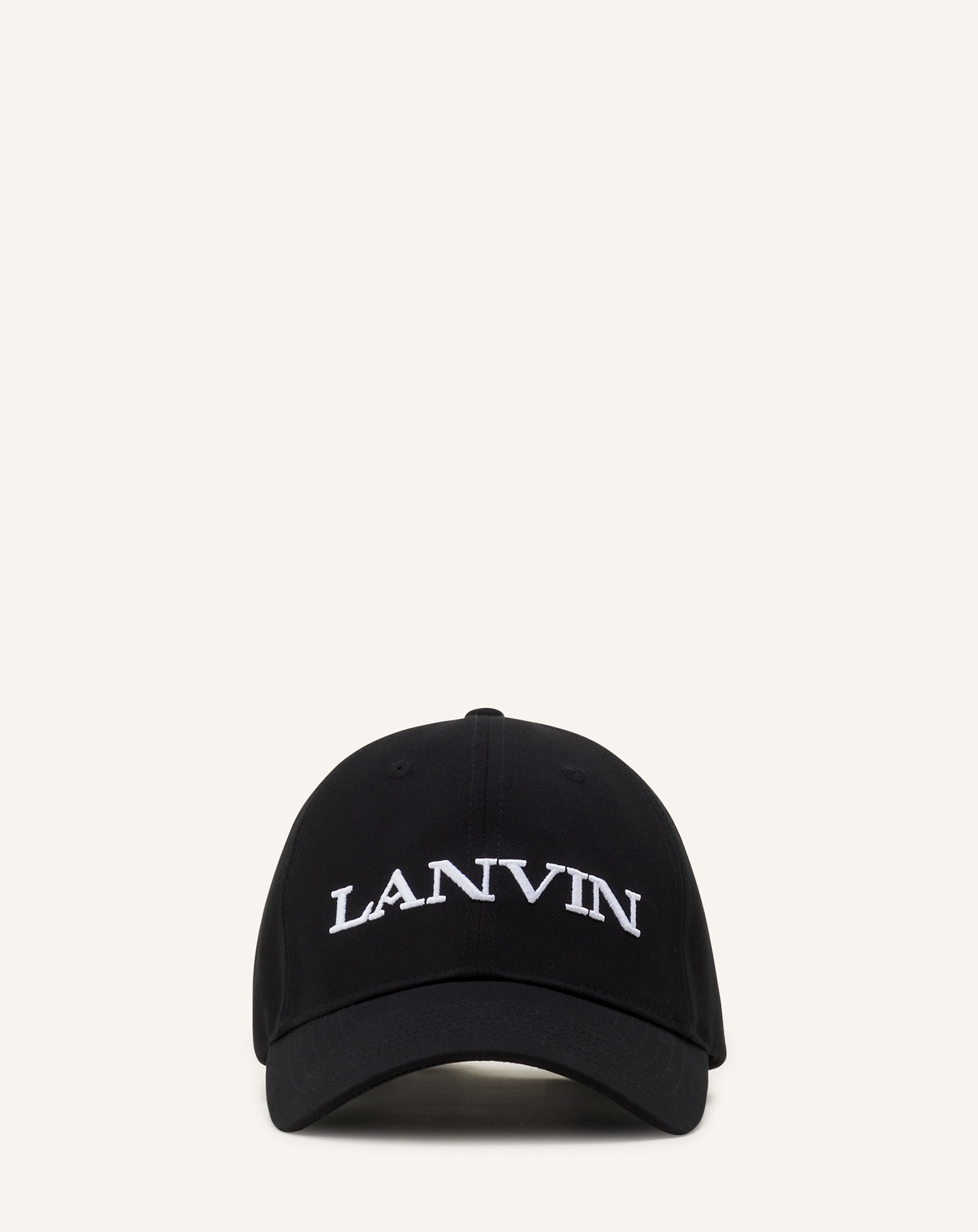 CASQUETTE LANVIN EN COTON NOIR