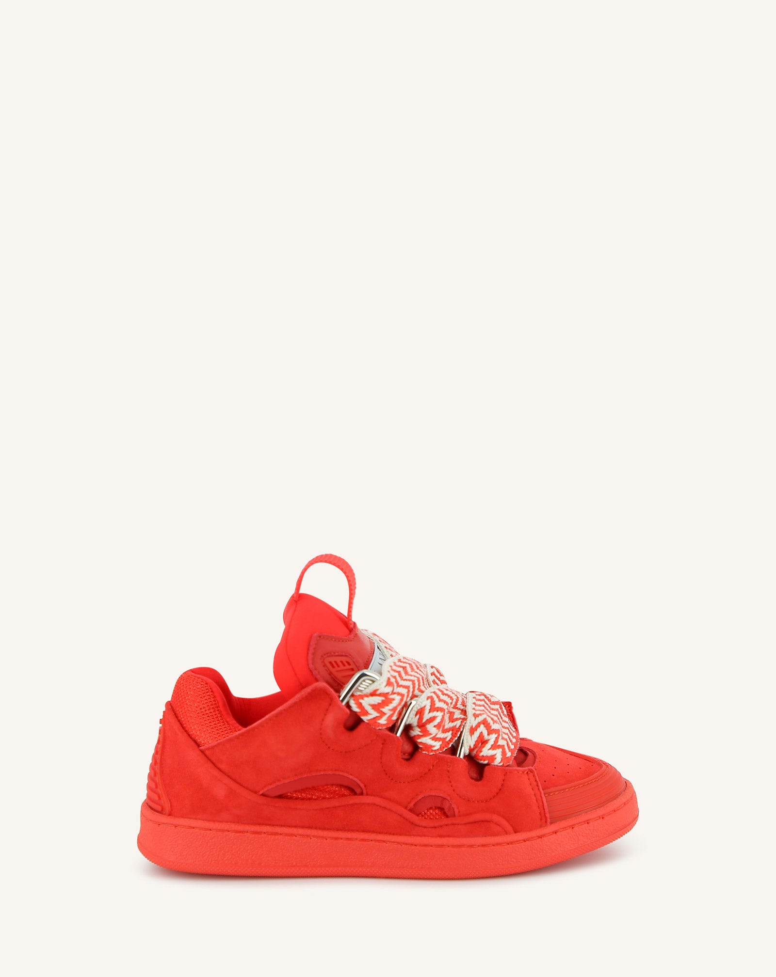 CURB LACE-UP SNEAKERS