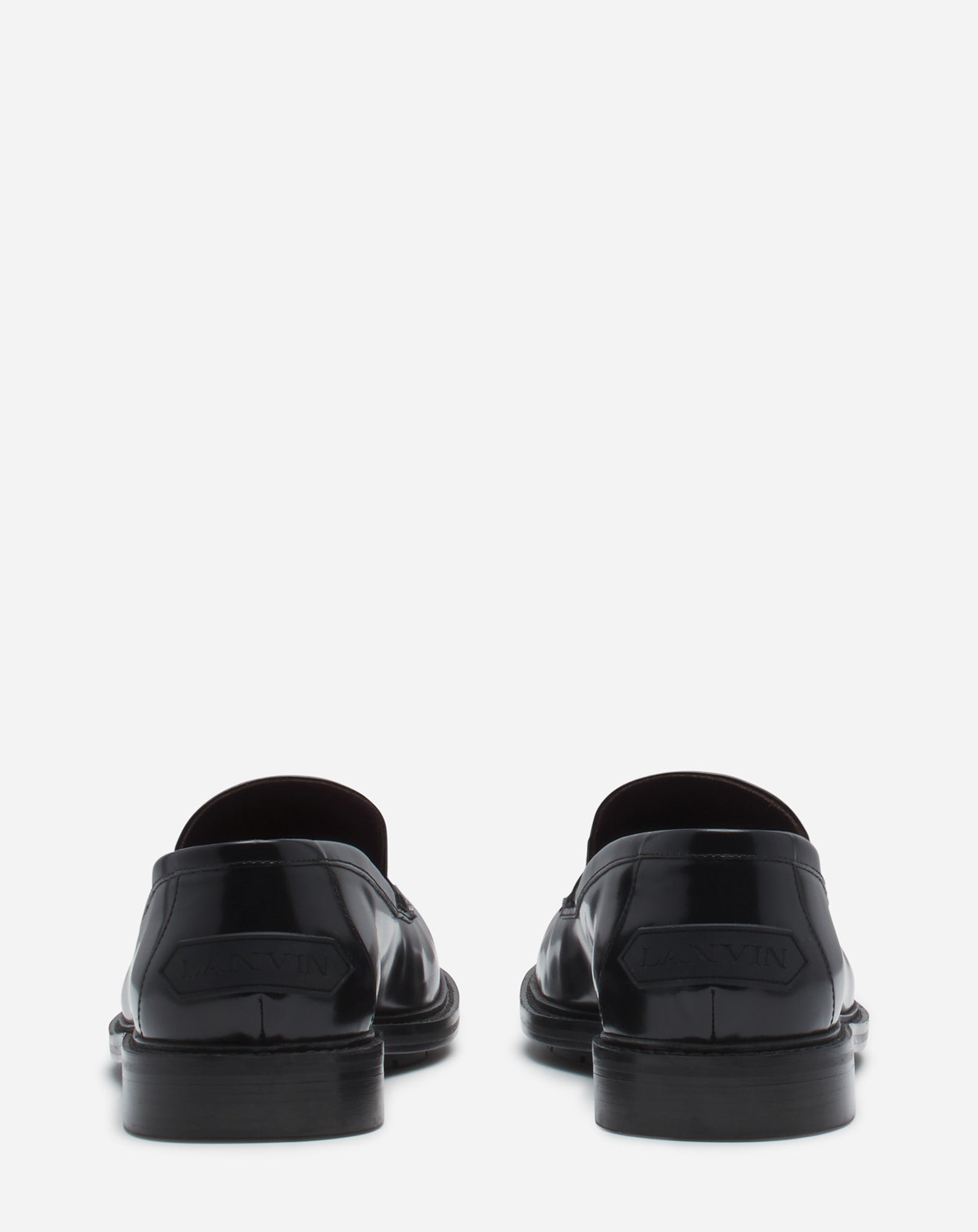SPINTO LOAFERS IN GLOSSY LEATHER