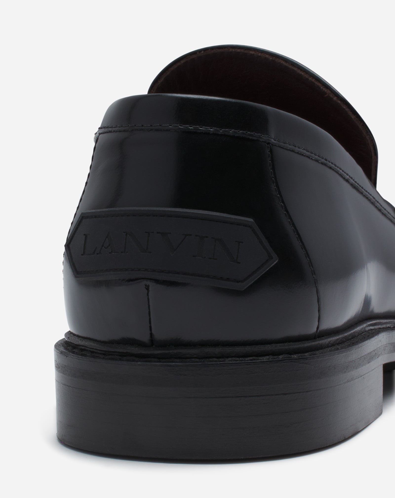 SPINTO LOAFERS IN GLOSSY LEATHER