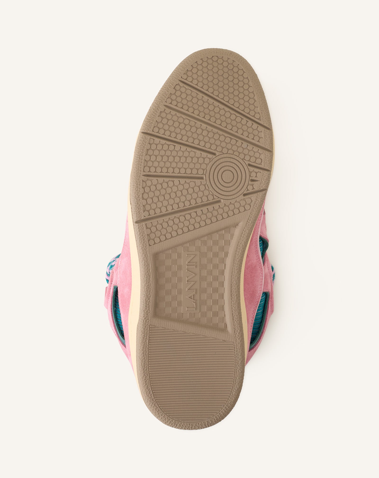 CURB LEATHER SNEAKERS