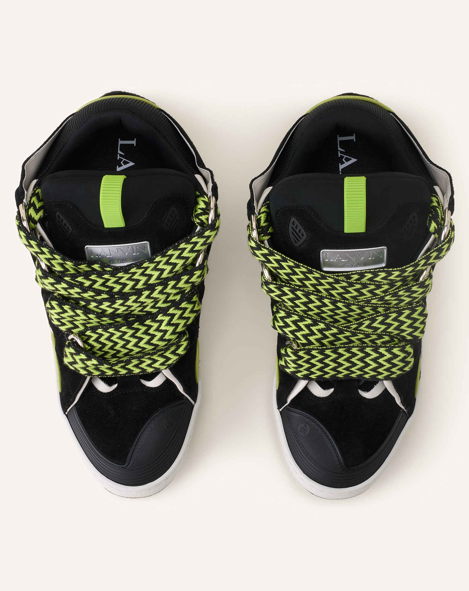 CURB LEATHER SNEAKERS