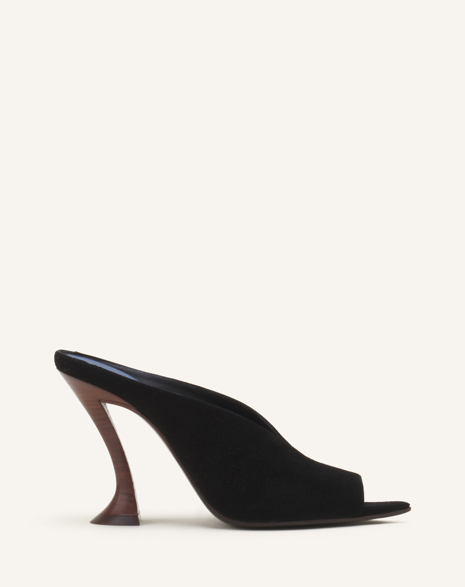 MULE MIDNIGHT STEP EN SUEDE