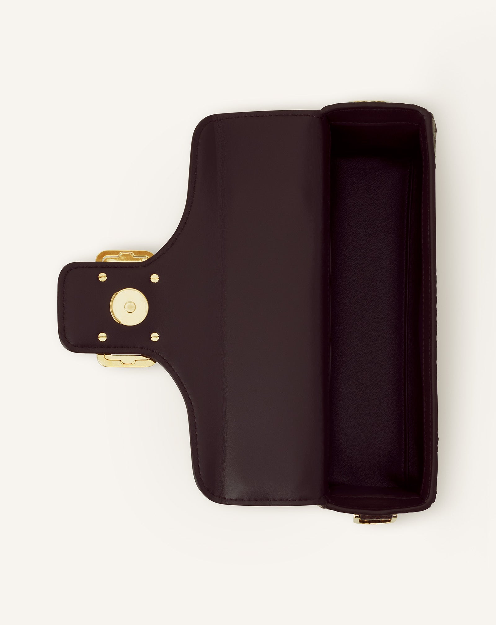 PENCIL CAT NANO PATENT LEATHER BAG
