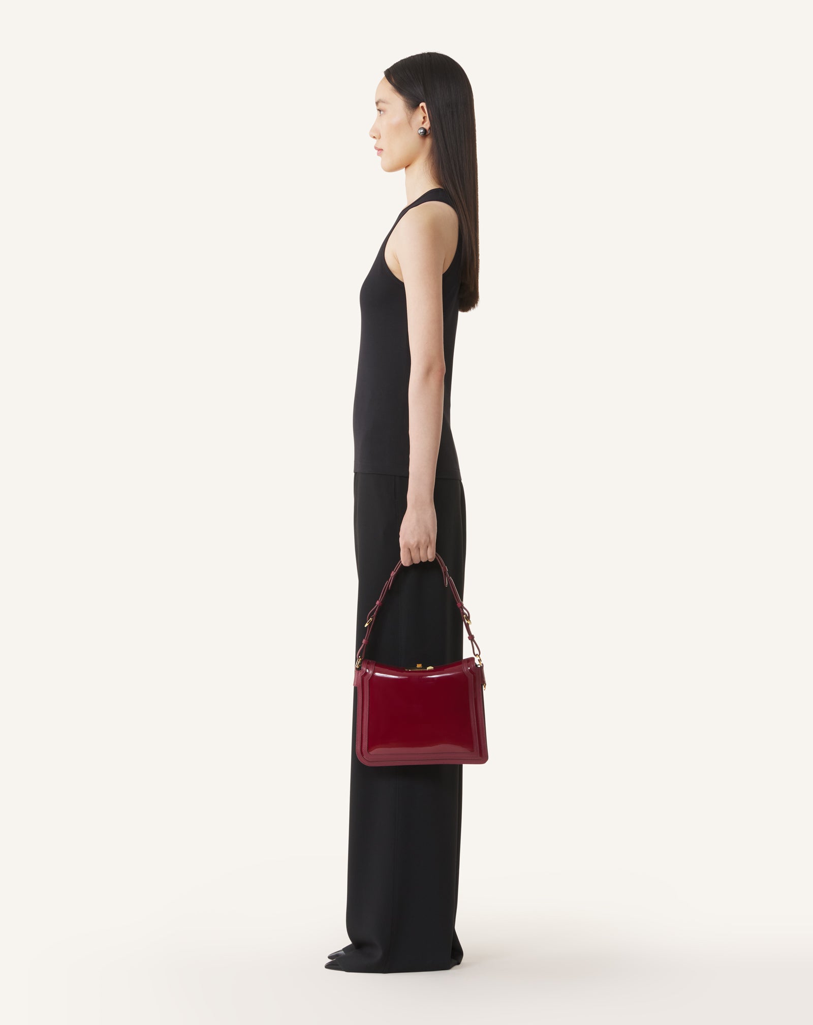 SAC COMPAGNON 20 EN CUIR VERNIS