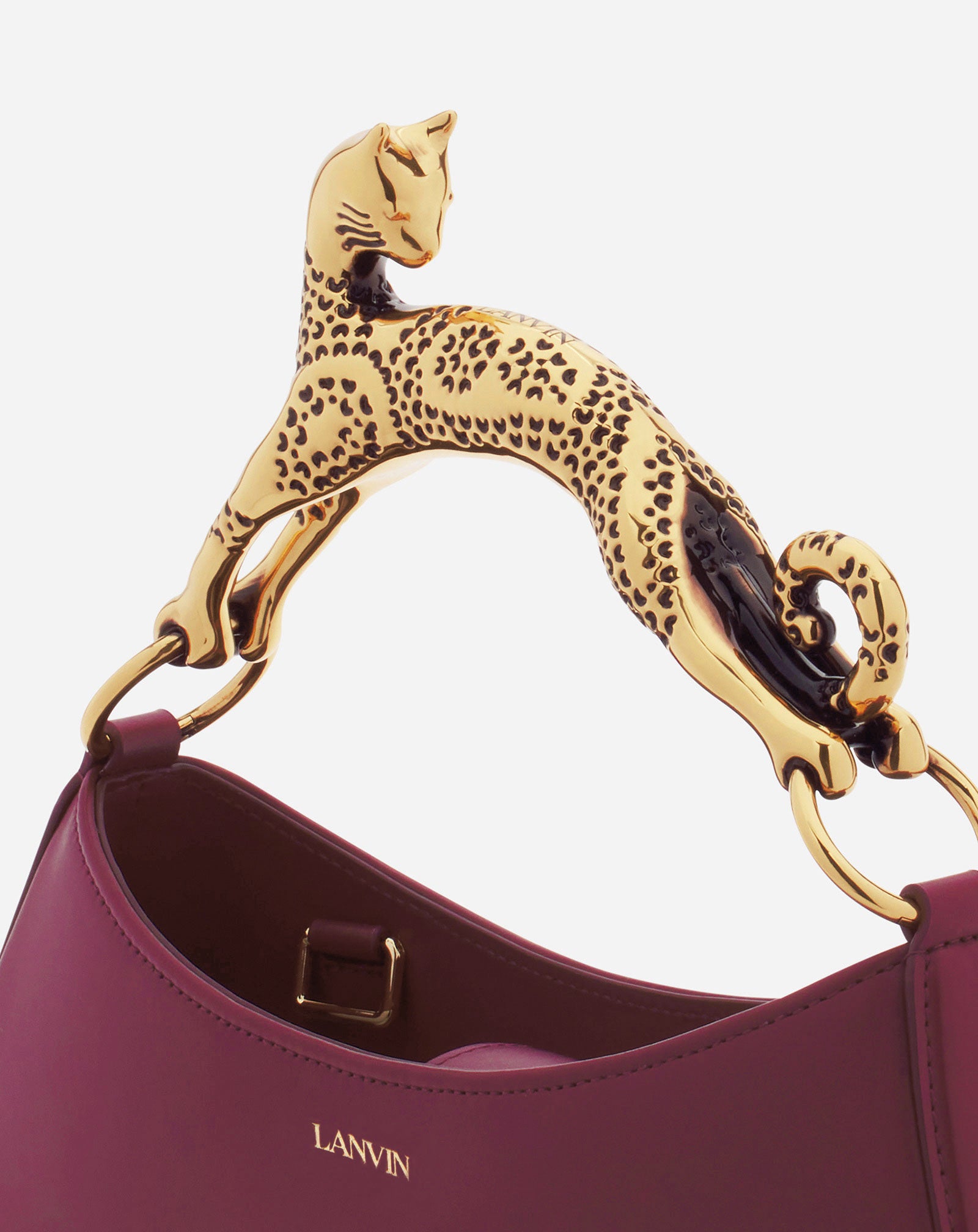 HOBO CAT LEATHER BAG