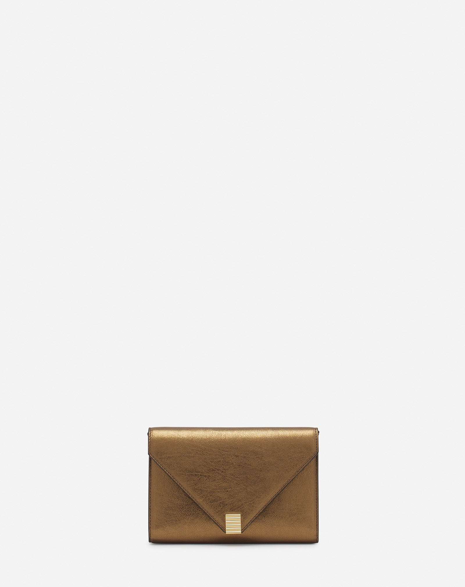 CONCERTO ARPÈGE WALLET BAG IN METALLIC GRAINED LEATHER