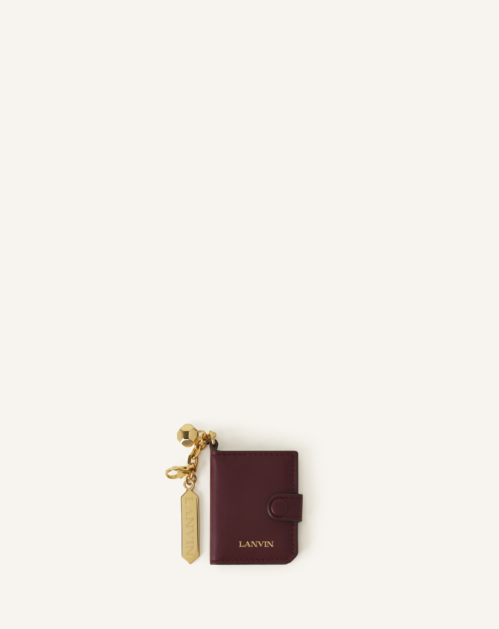 LANVIN LEATHER PHOTO HOLDER