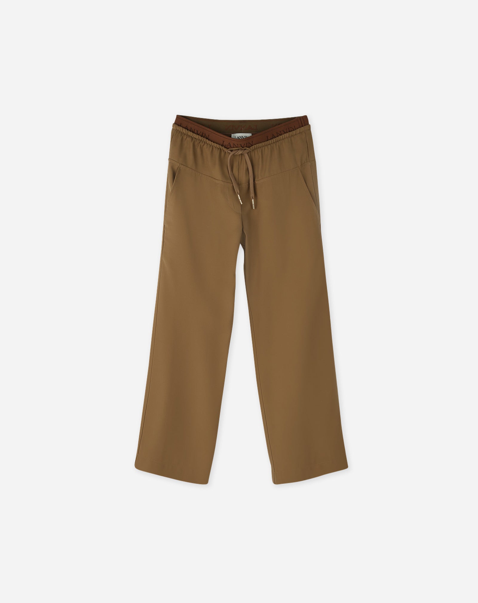 PANTALON LARGE BLANC