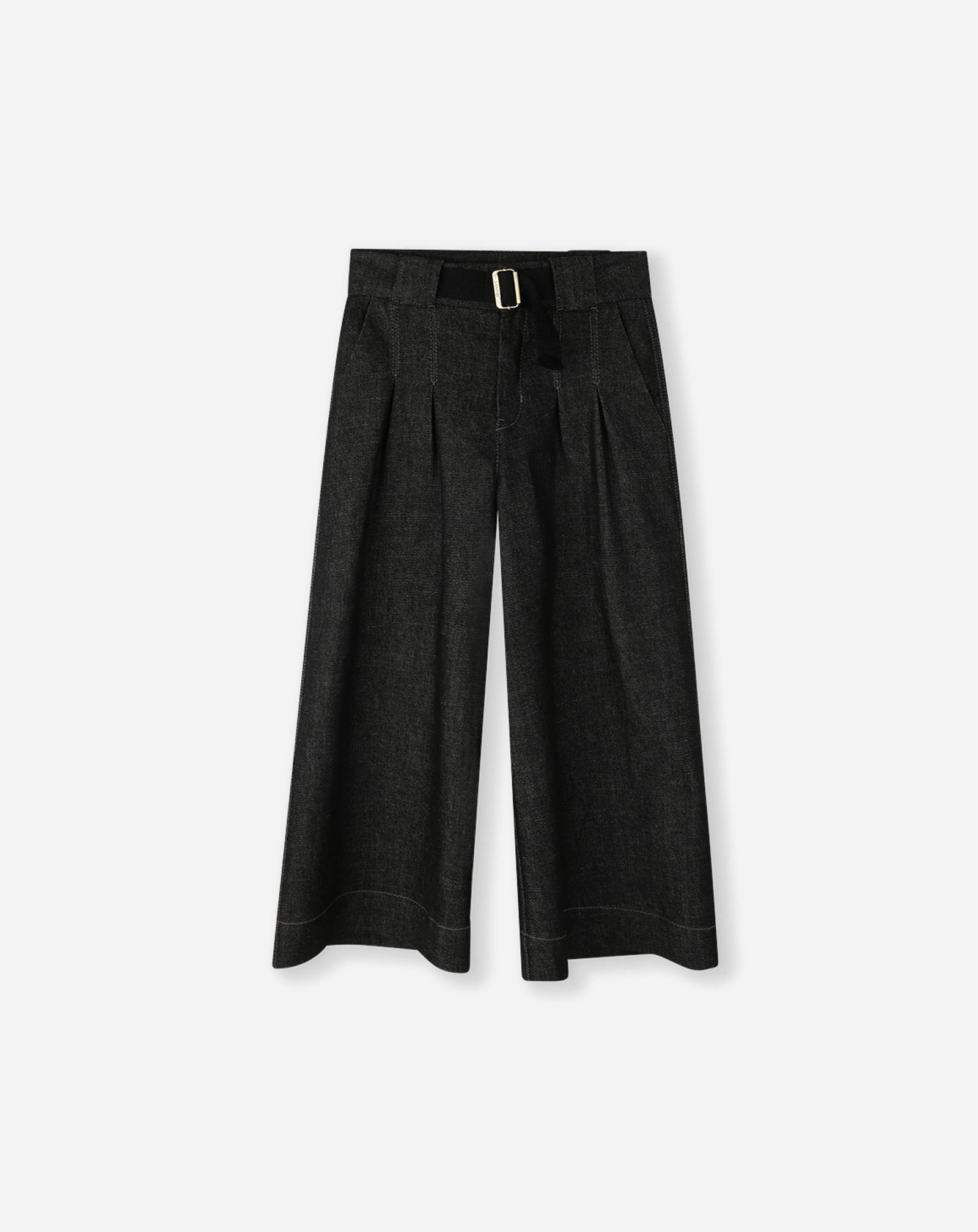 PANTALON EN DENIM NOIR