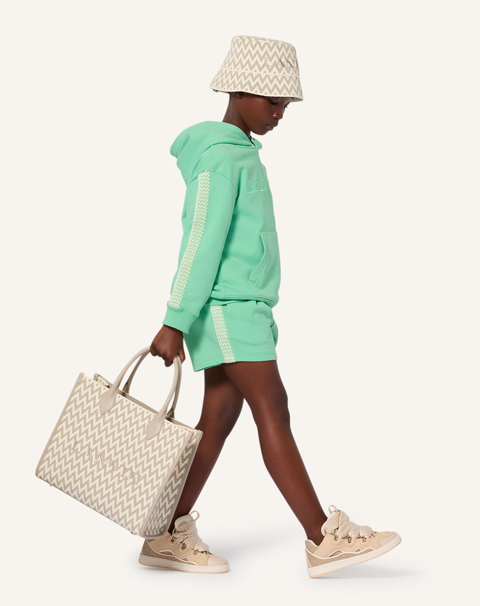 SHORT LANVIN CURB EN COTON