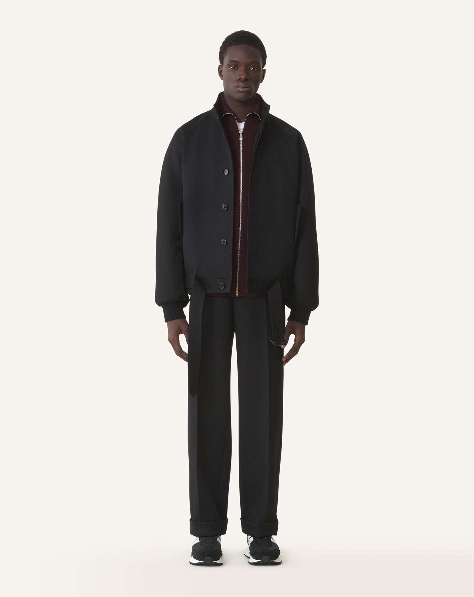 BLOUSON EN LAINE LÉGÈRE