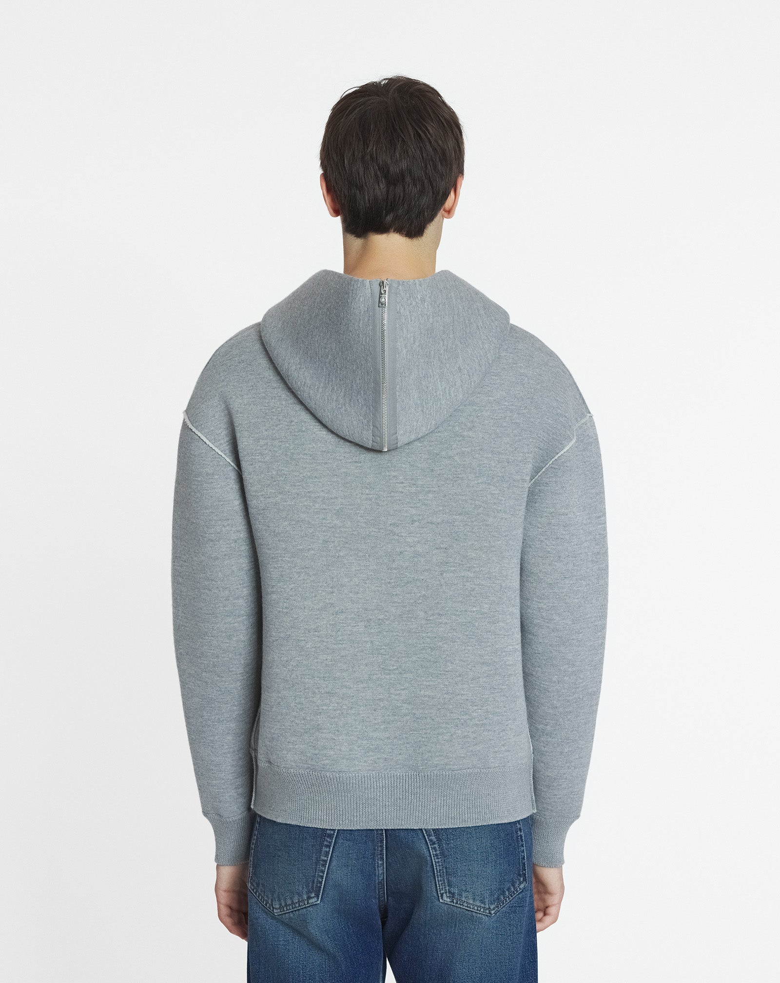 BAGGY WOOL HOODIE