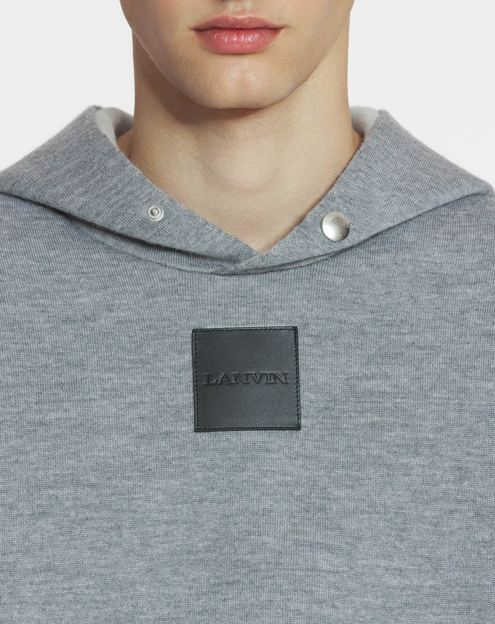 BAGGY WOOL HOODIE