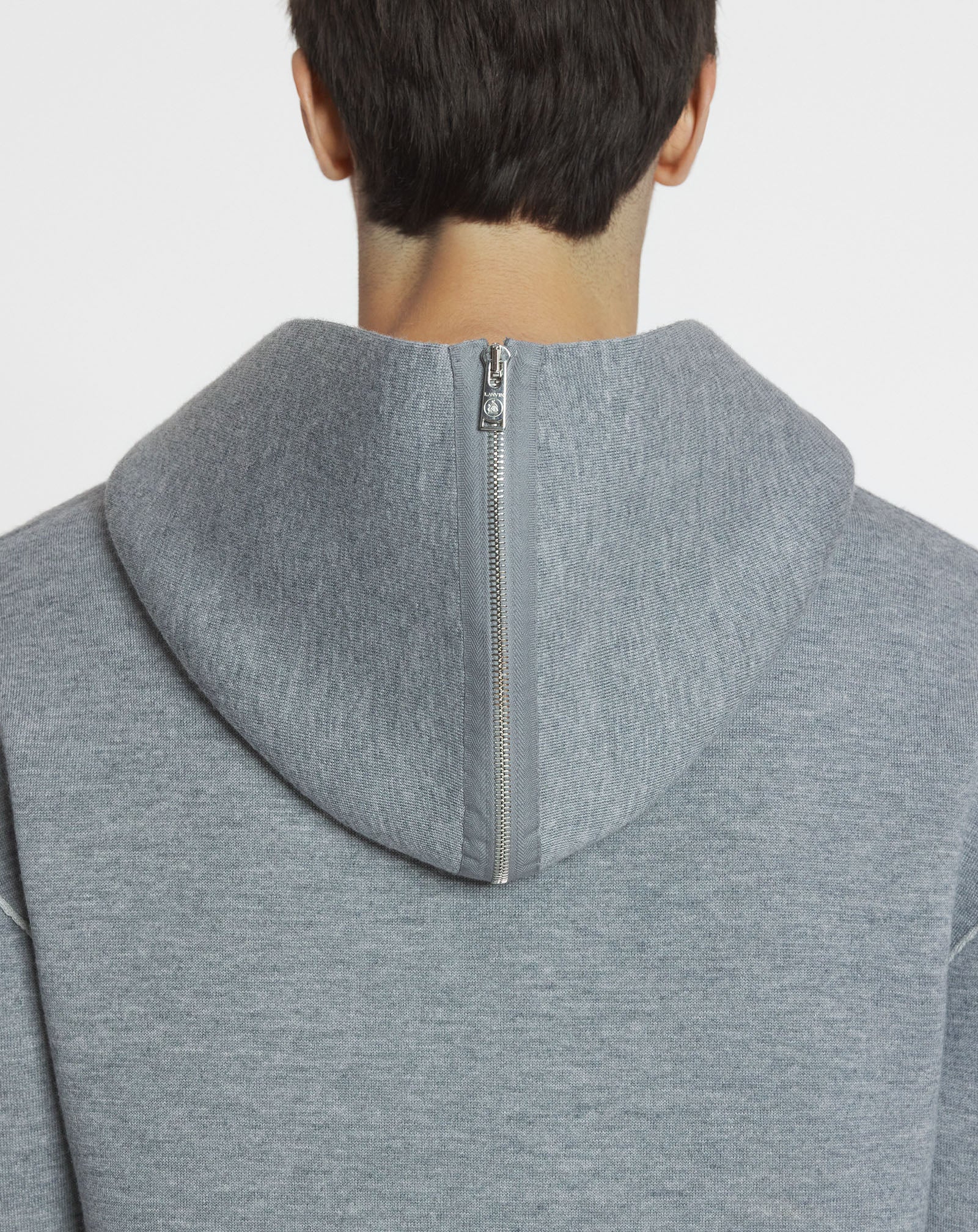 BAGGY WOOL HOODIE