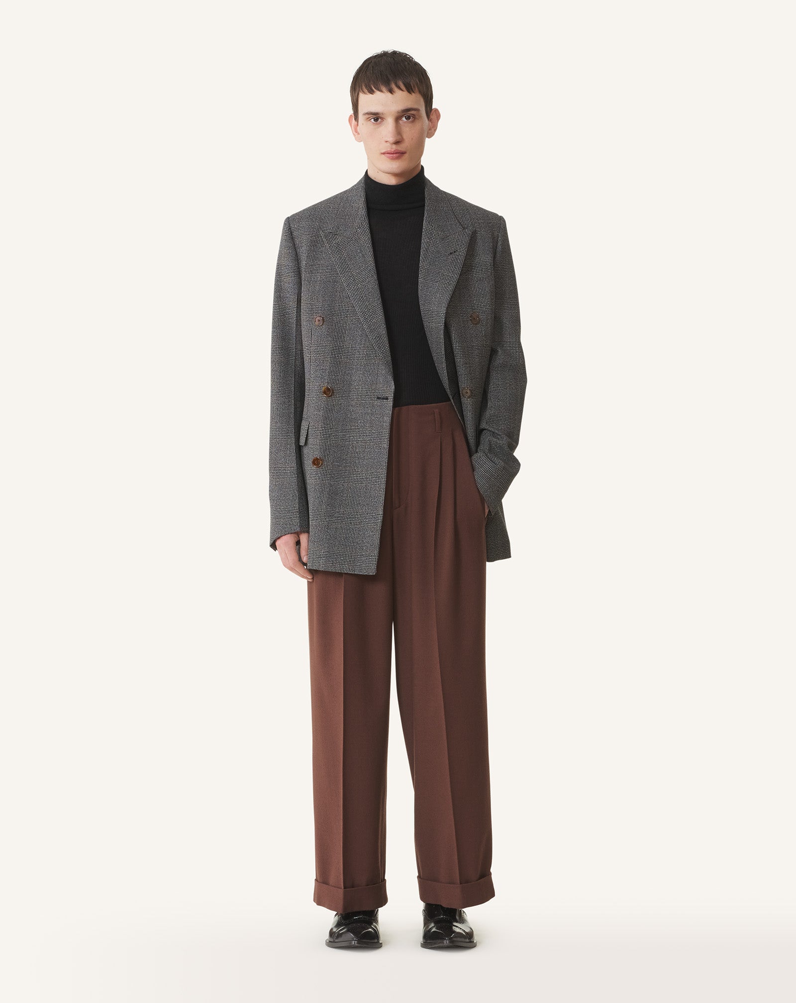 PRINCE OF WALES WOOL JACKET