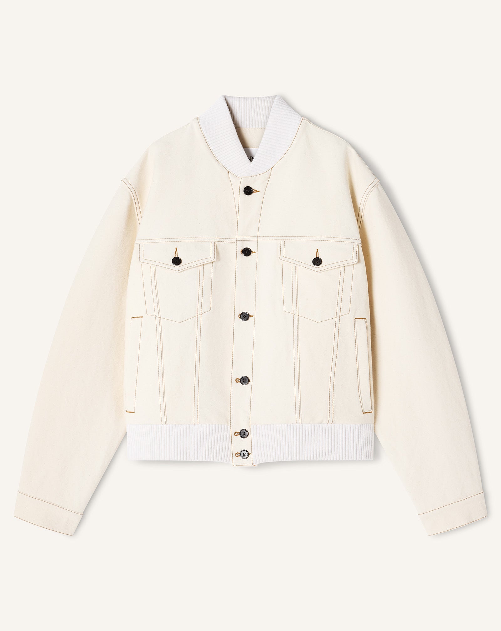 VESTE TEDDY EN DENIM