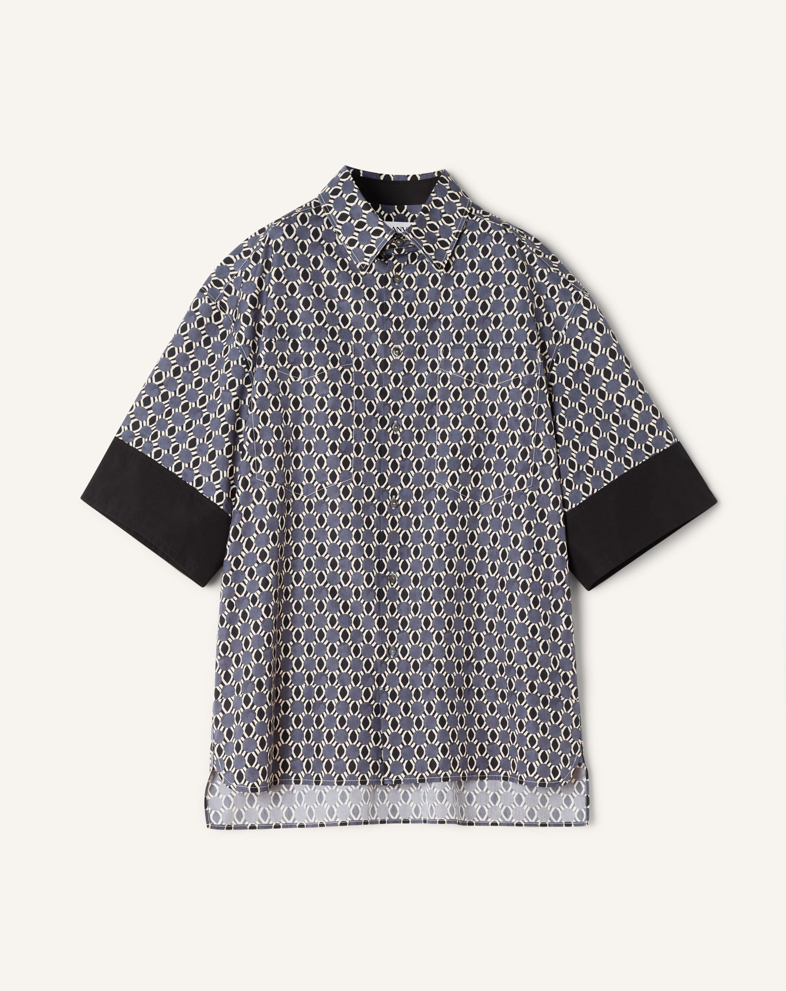 LOOSE-FIT PRINTED COTTON SHIRT