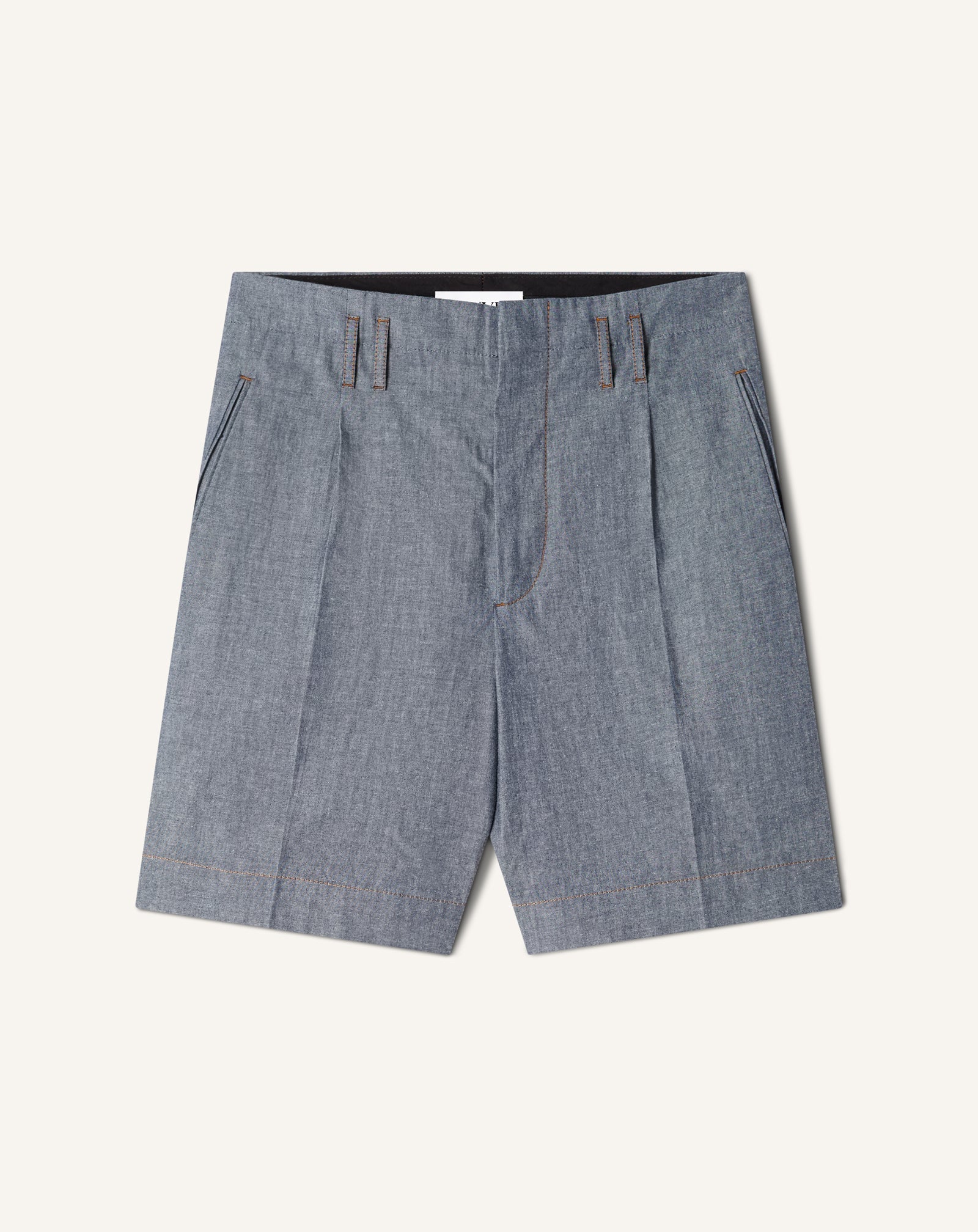SHORT EN CHAMBRAY