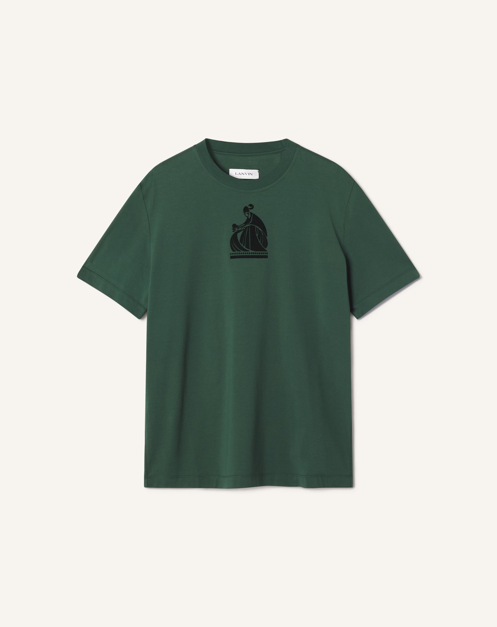 T-SHIRT FLOQUÉ LA MÈRE ET L'ENFANT EN COTON