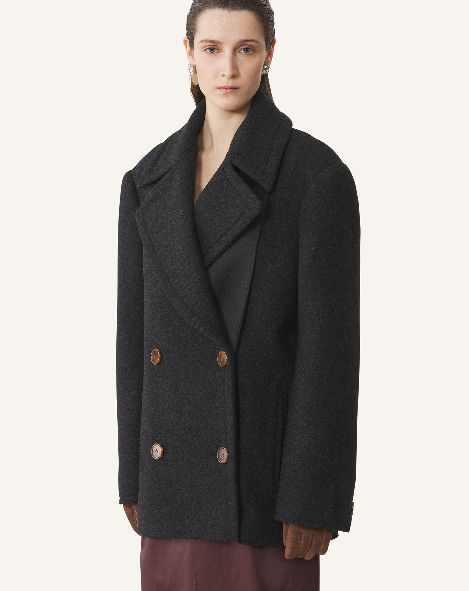 WOOL PEACOAT