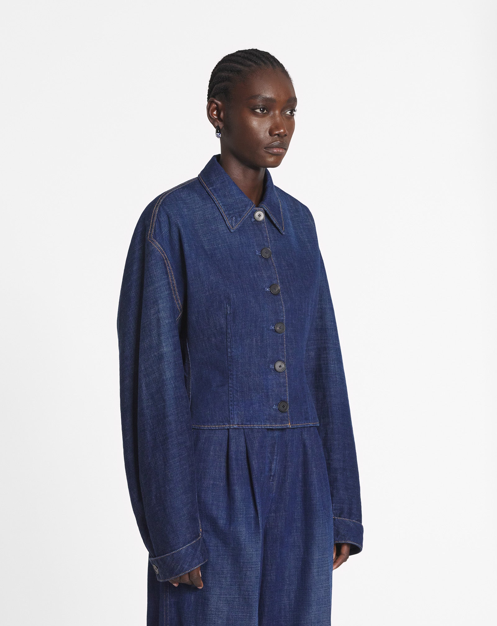 TAILORED DENIM JACKET