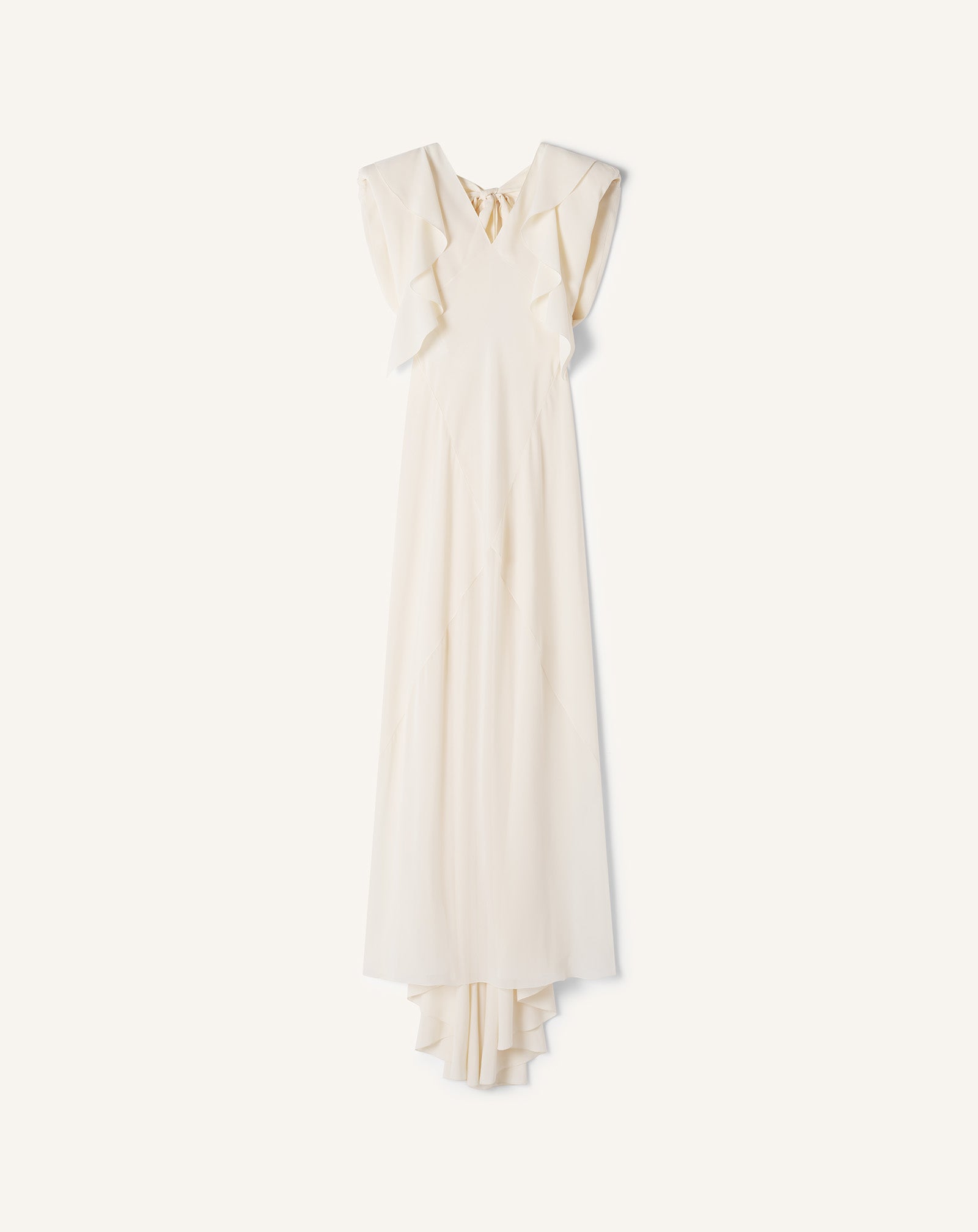 LONG DRESS IN SILK GEORGETTE