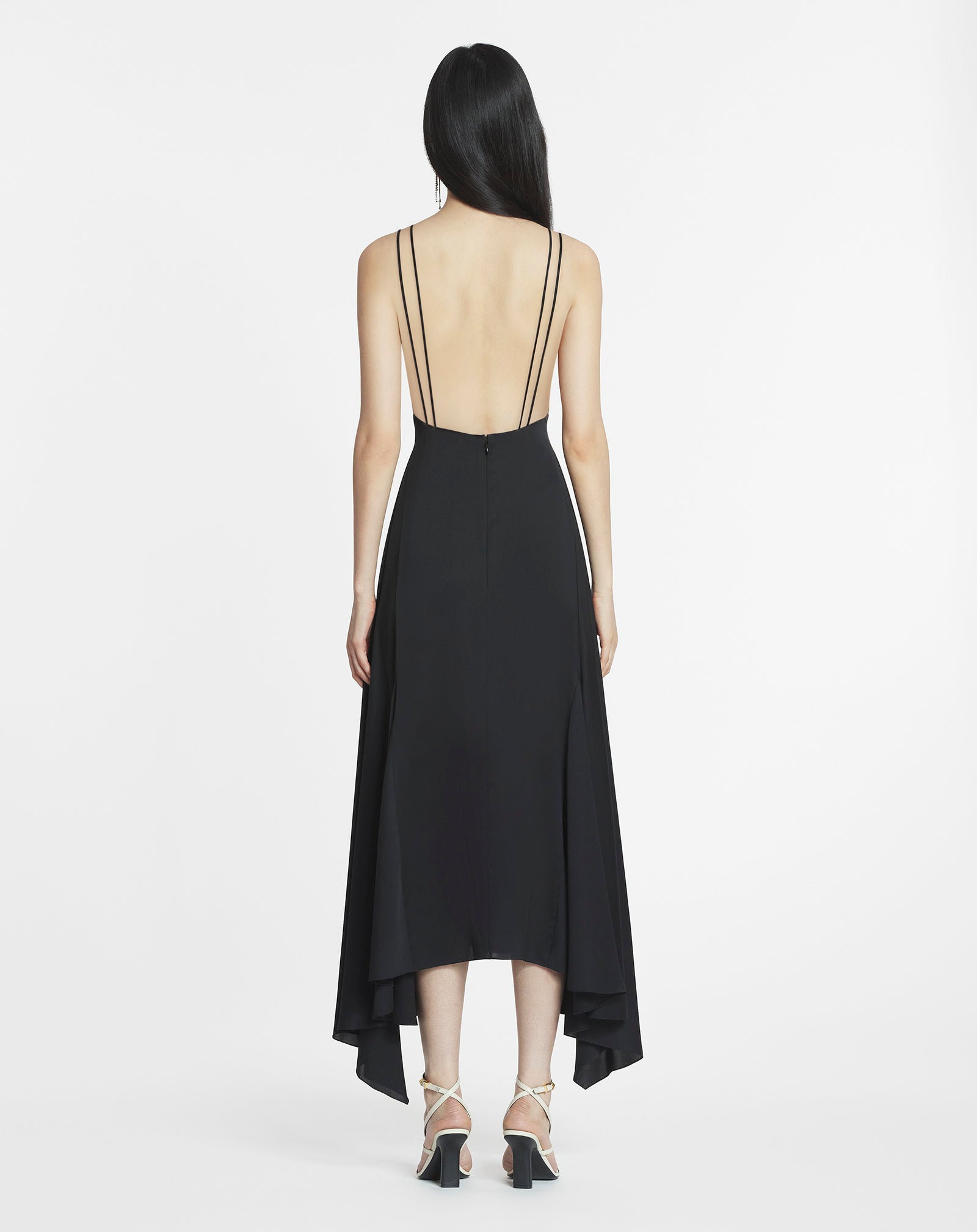 SILK BOWLING DRESS