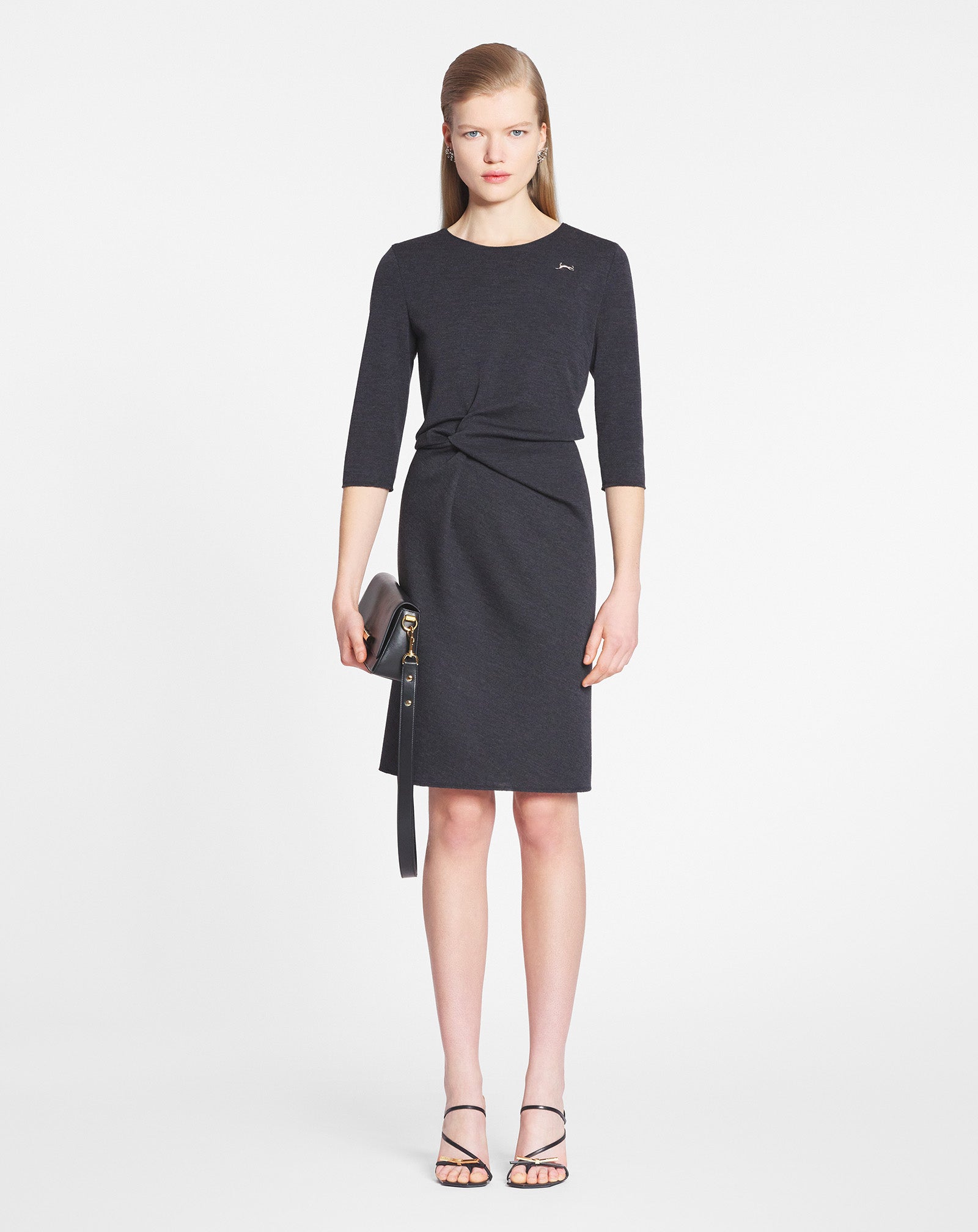 CAT PIN MID-LENGTH DRESS