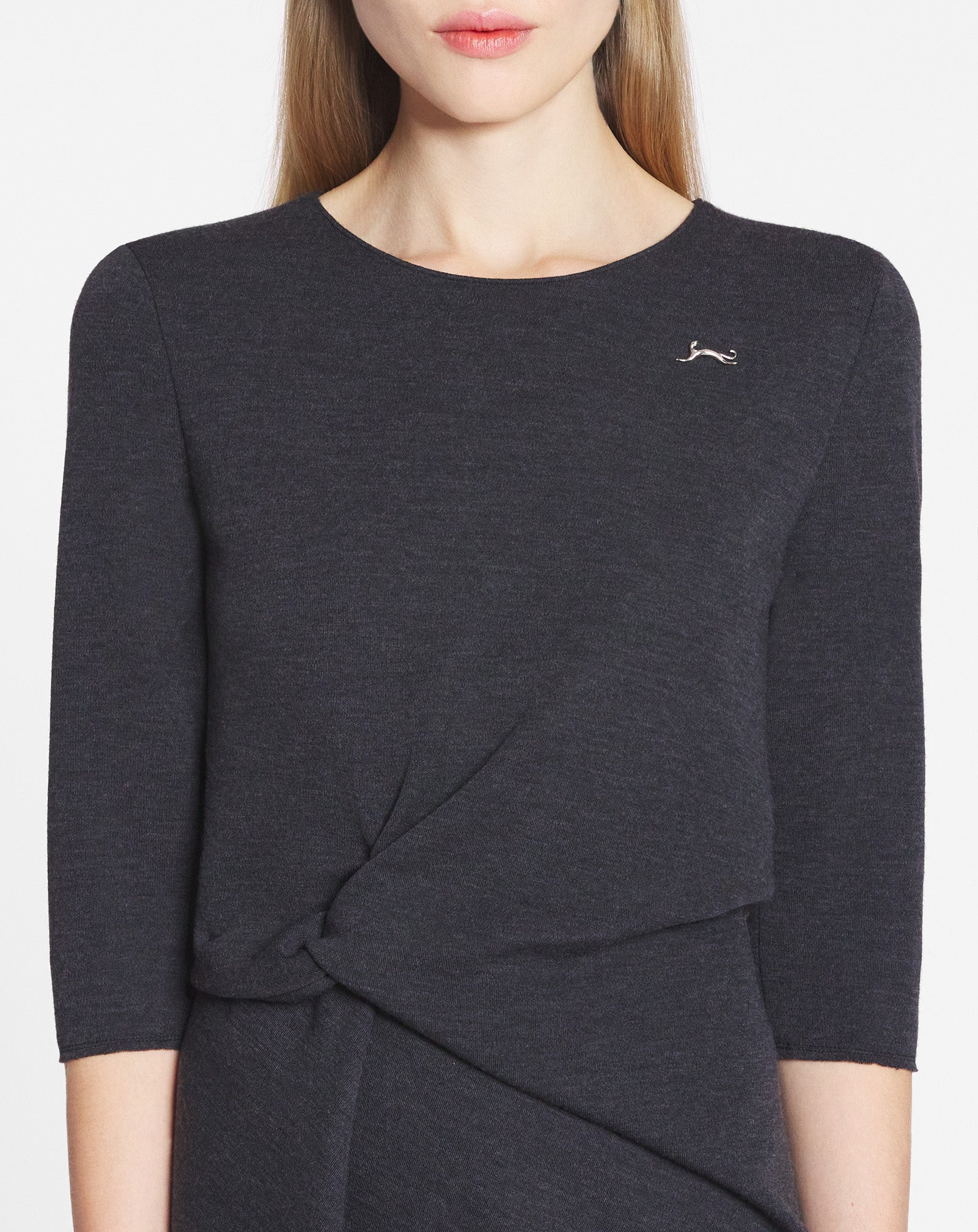 CAT PIN MID-LENGTH DRESS