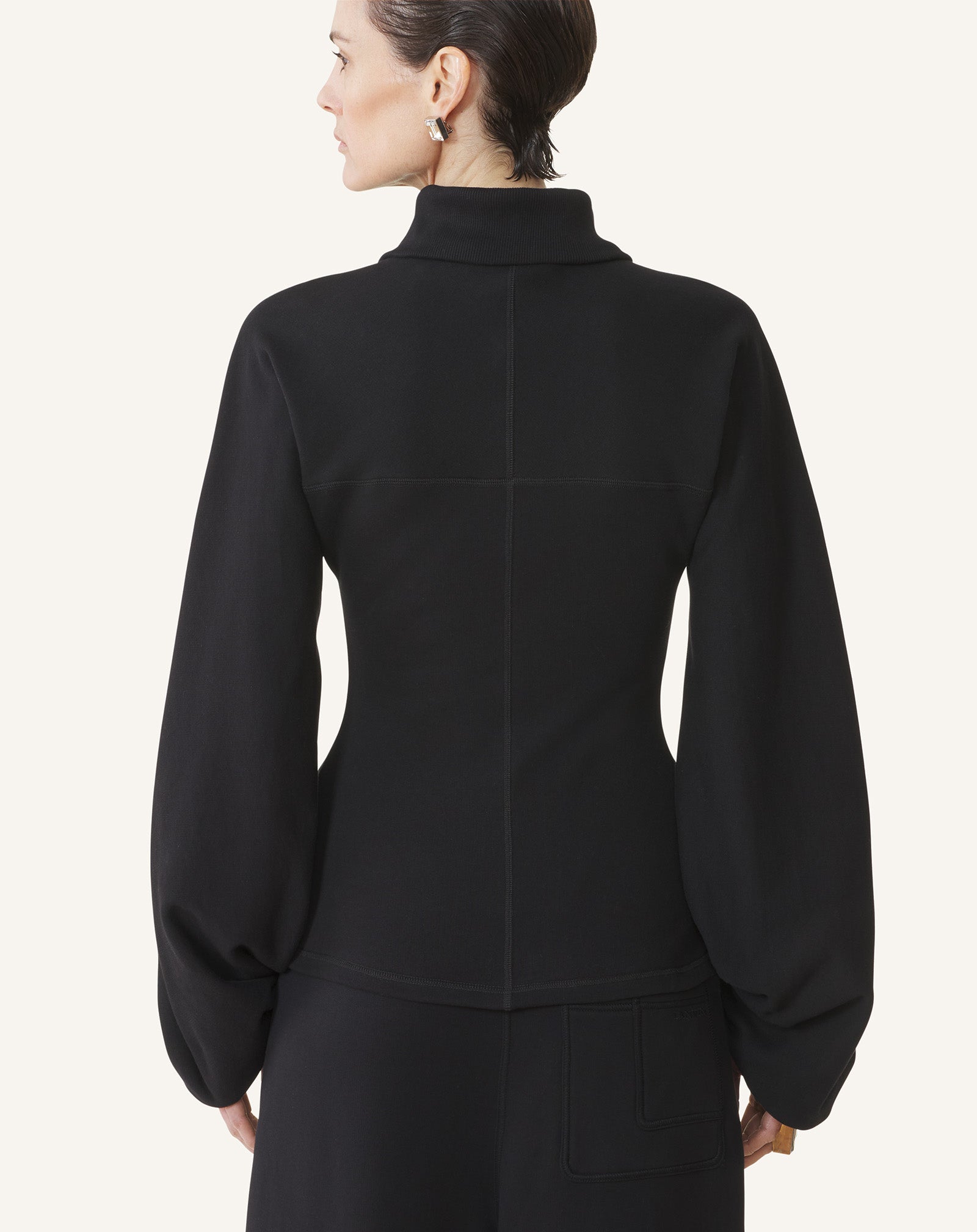 COTTON FLEECE ADN CASHMERE JACKET