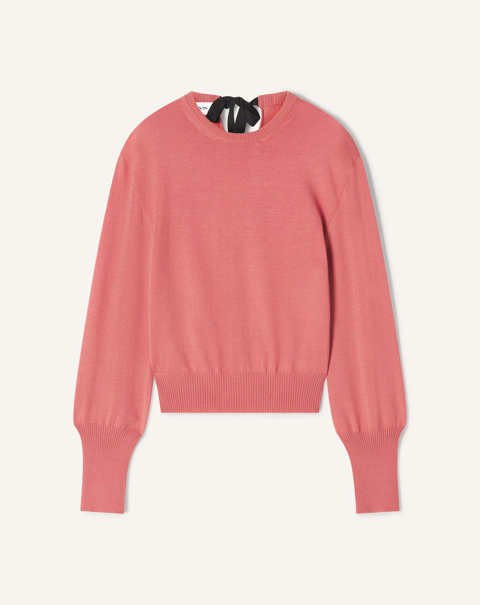 PULL DÉTAIL GROS GRAIN EN MÉRINOS