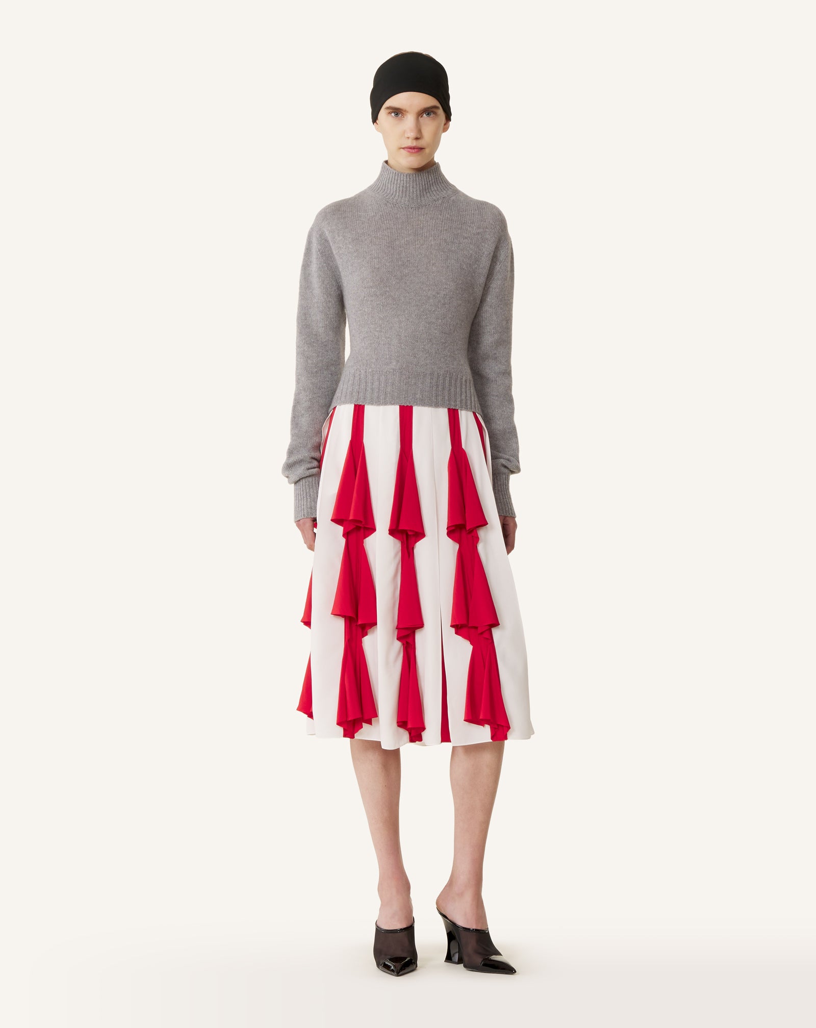 OPEN-BACK SWEATER IN CASHMERE