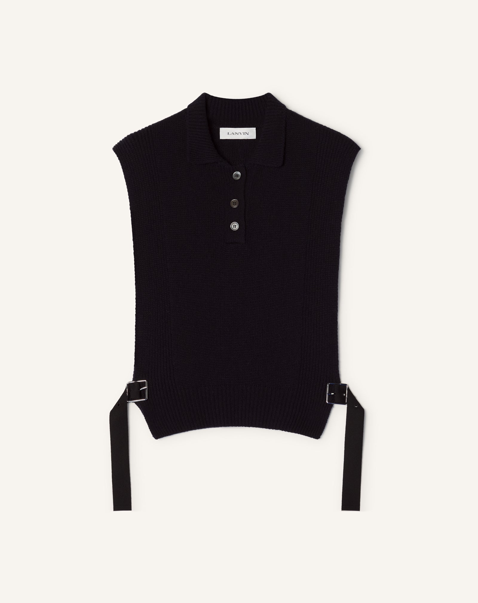 SLEEVELESS CASHMERE SWEATER