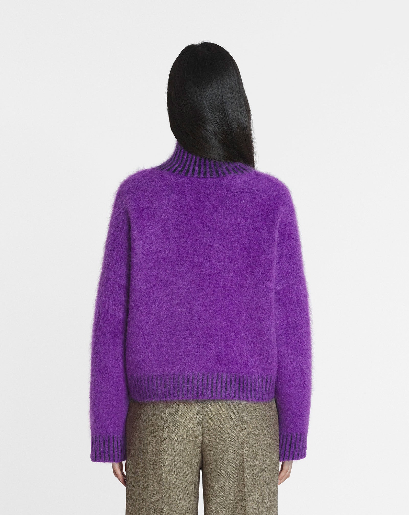 BRUSHED MOHAIR SWEATER