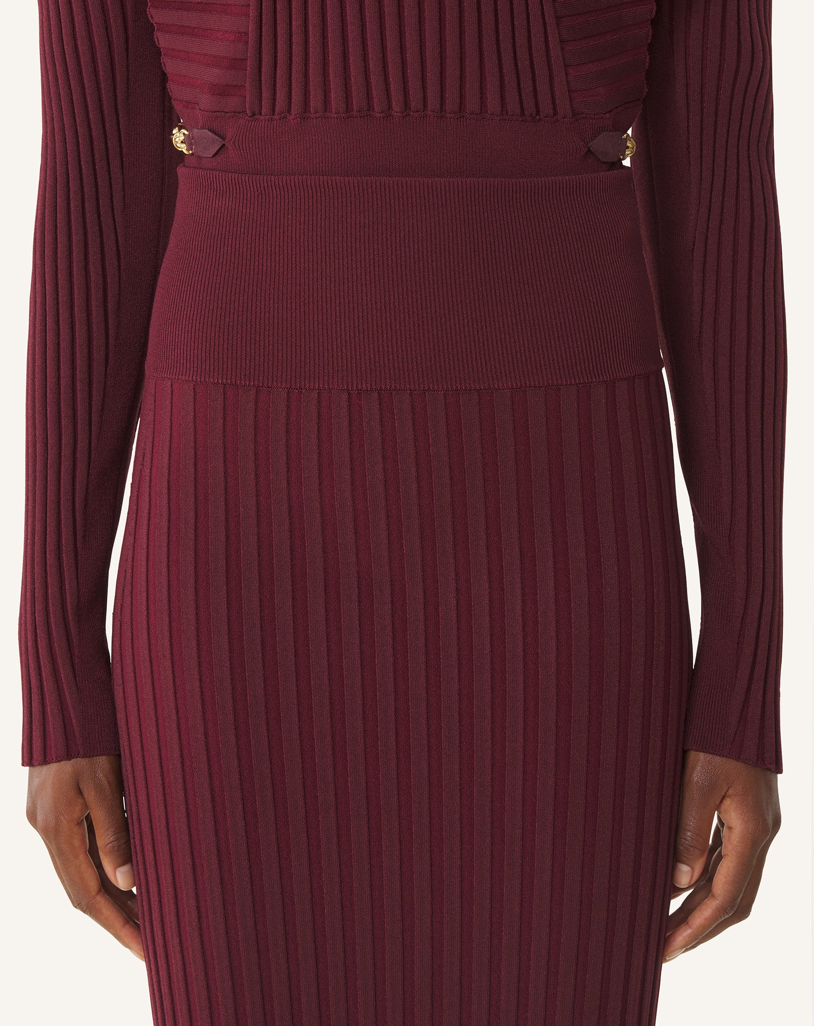 MIDI SKIRT IN VISCOSE