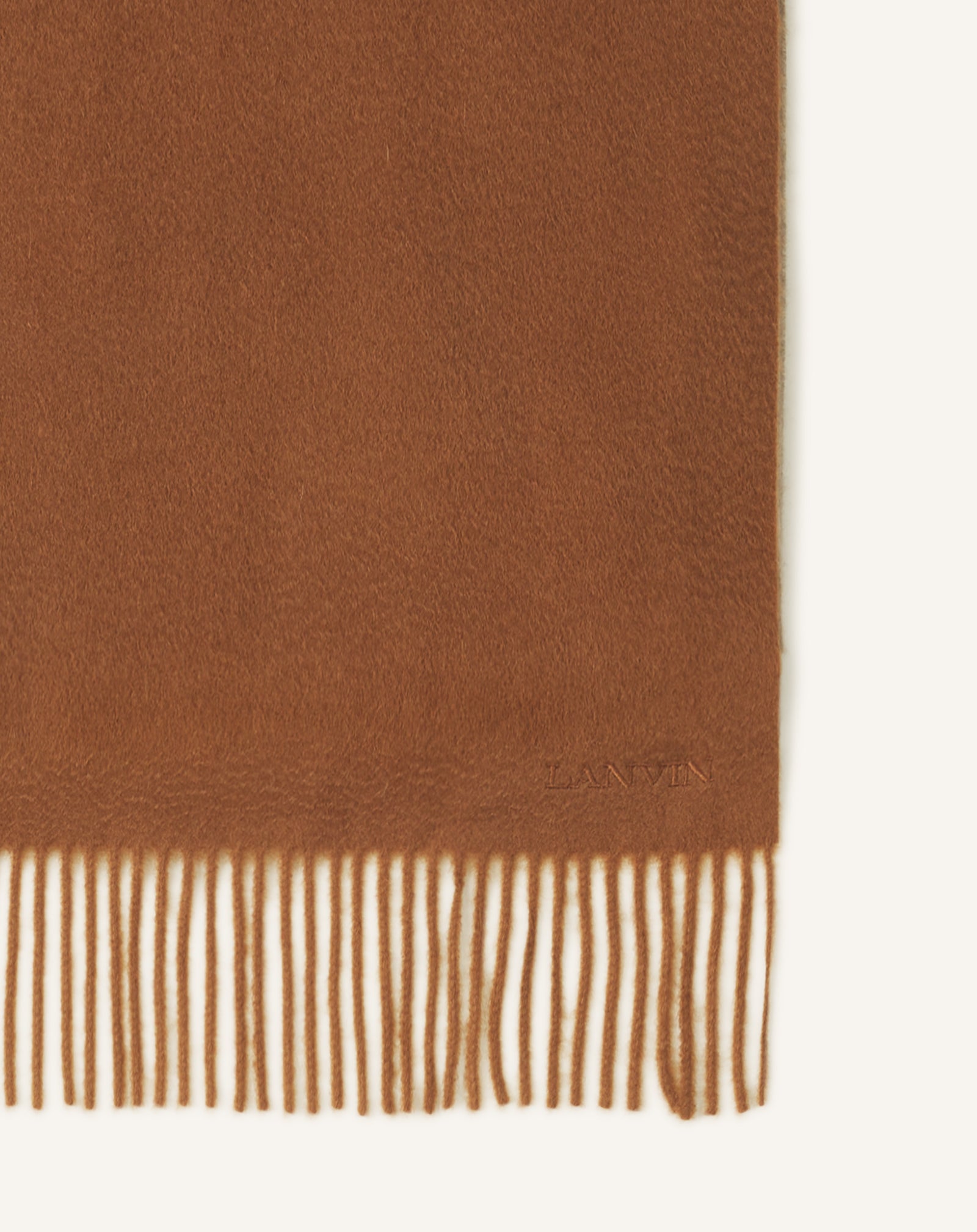 TWO-TONE CASHMERE SCARF