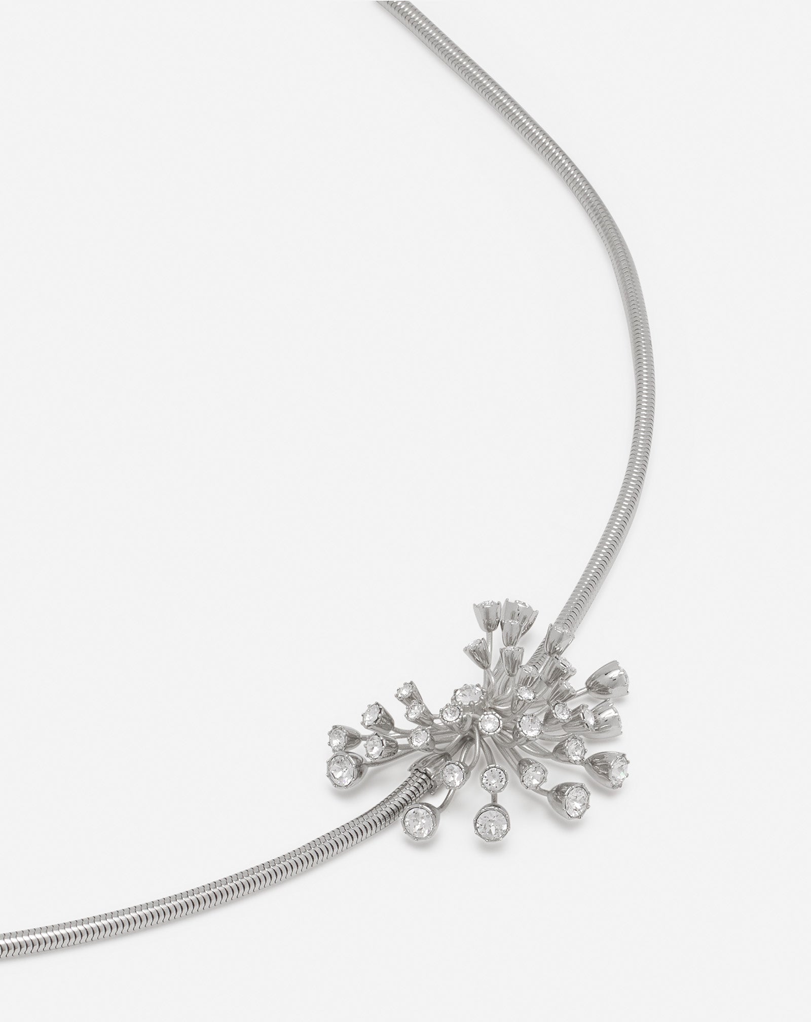 SILVER TRAVIATA BY LANVIN BRASS AND LEATHER BELT