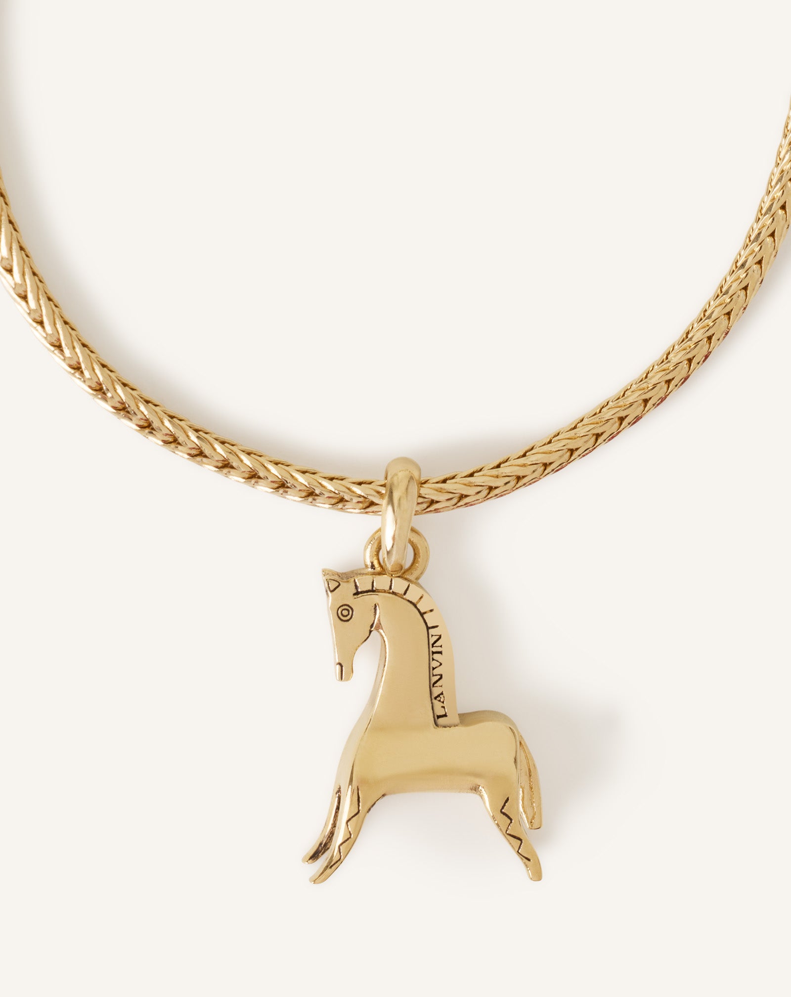 BRACELET LUNAR YEAR CHEVAL ARGENT