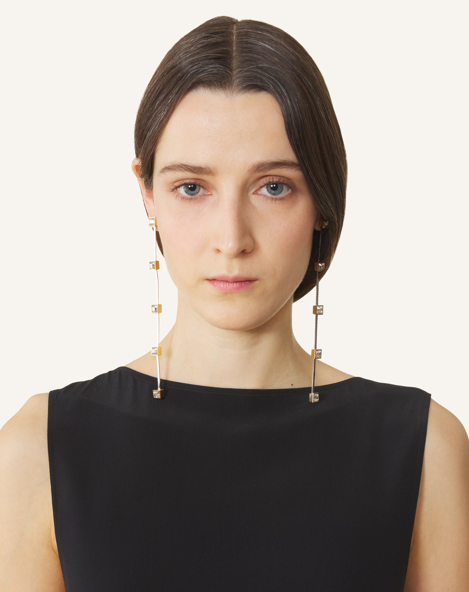 SILVER INFINIE EARRINGS