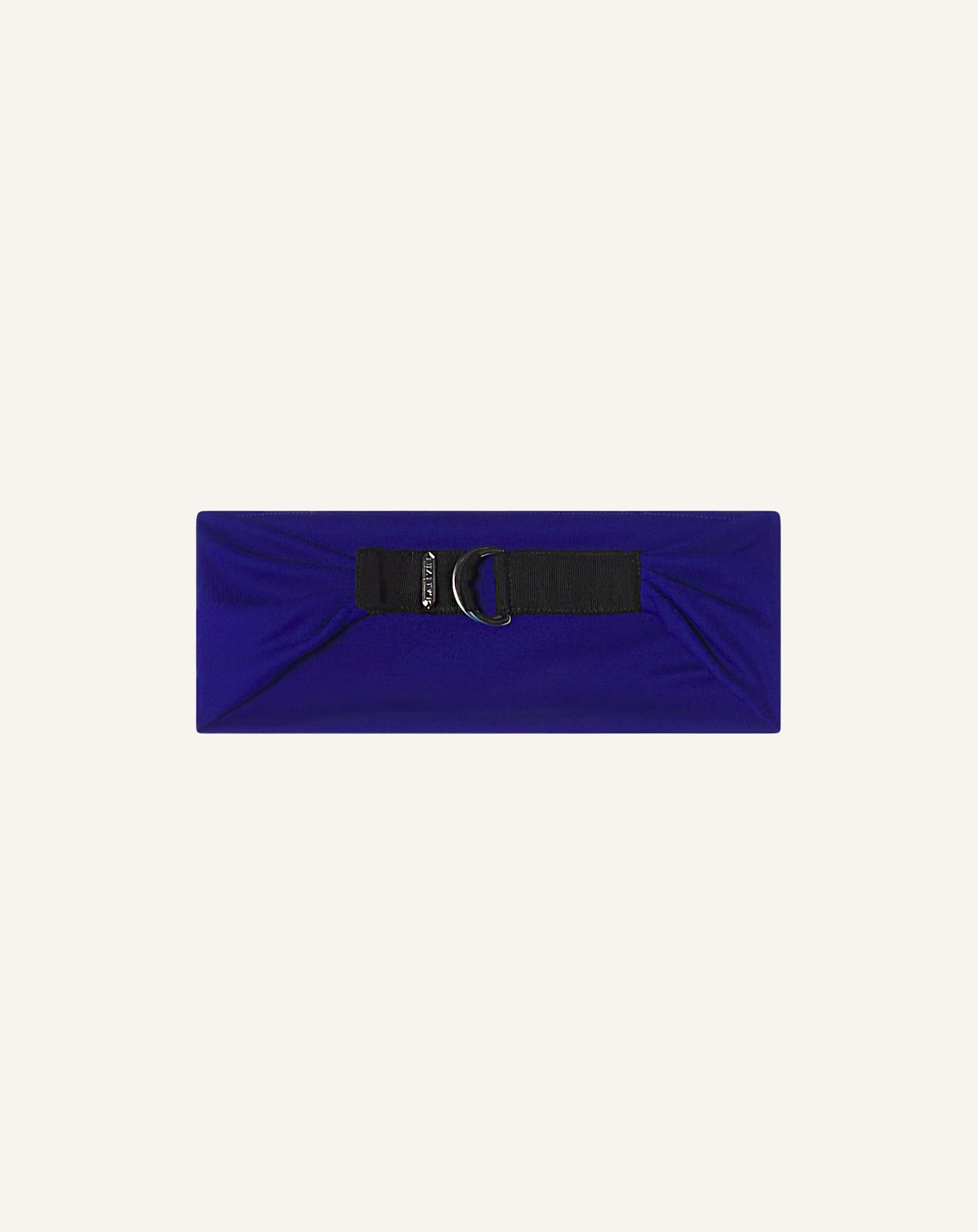 BLUE GROSGRAIN HEADBAND