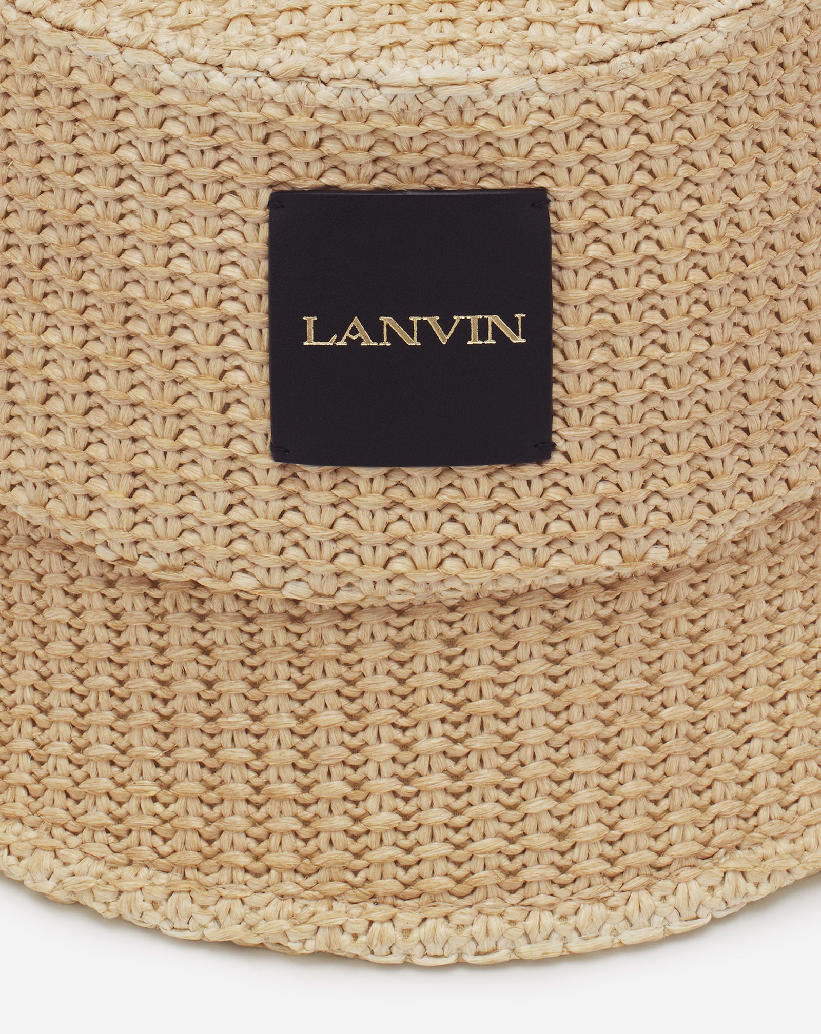 LANVIN ÉTÉ RAFFIA BUCKET HAT