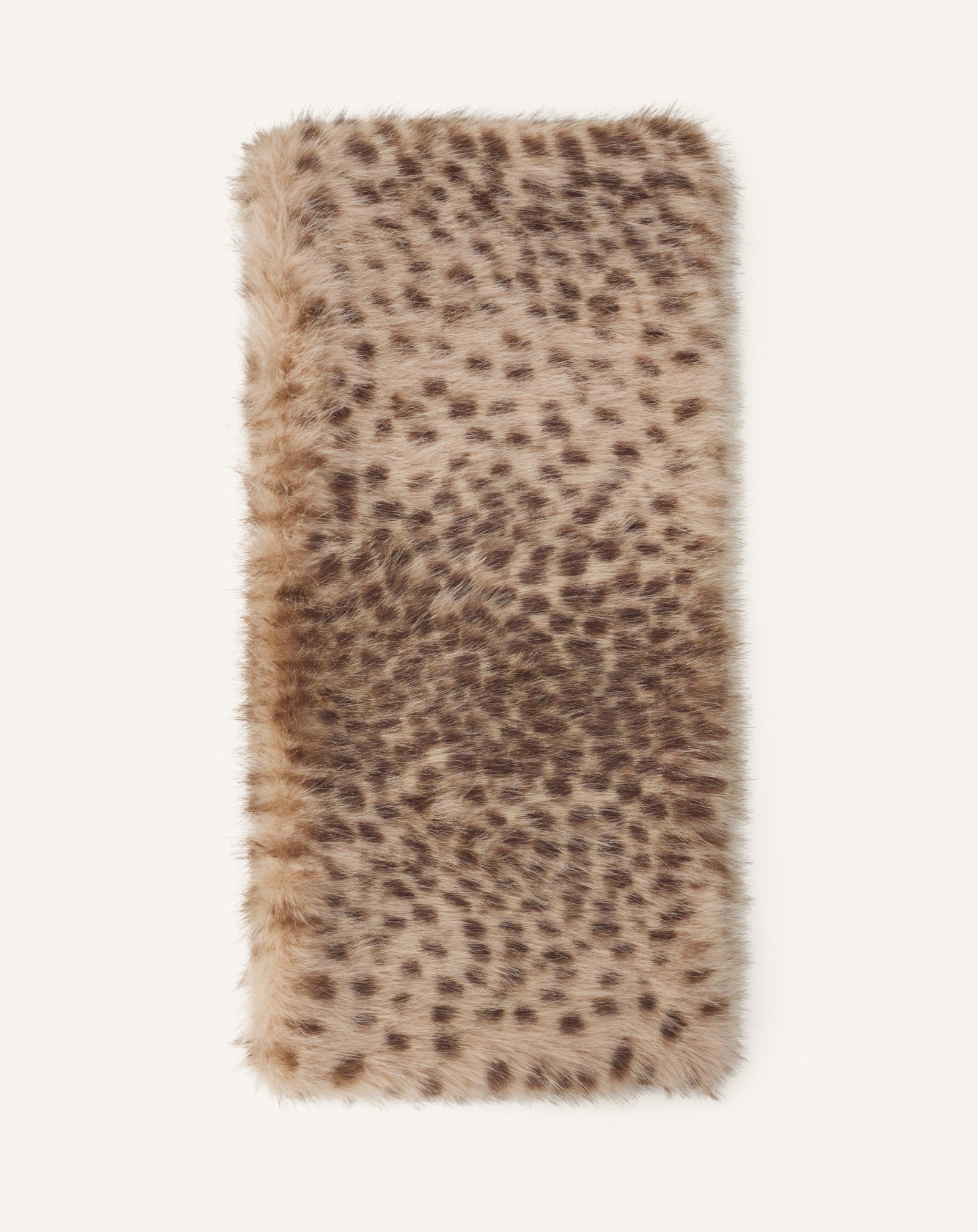 MULTICOLOR FAUX FUR SCARF