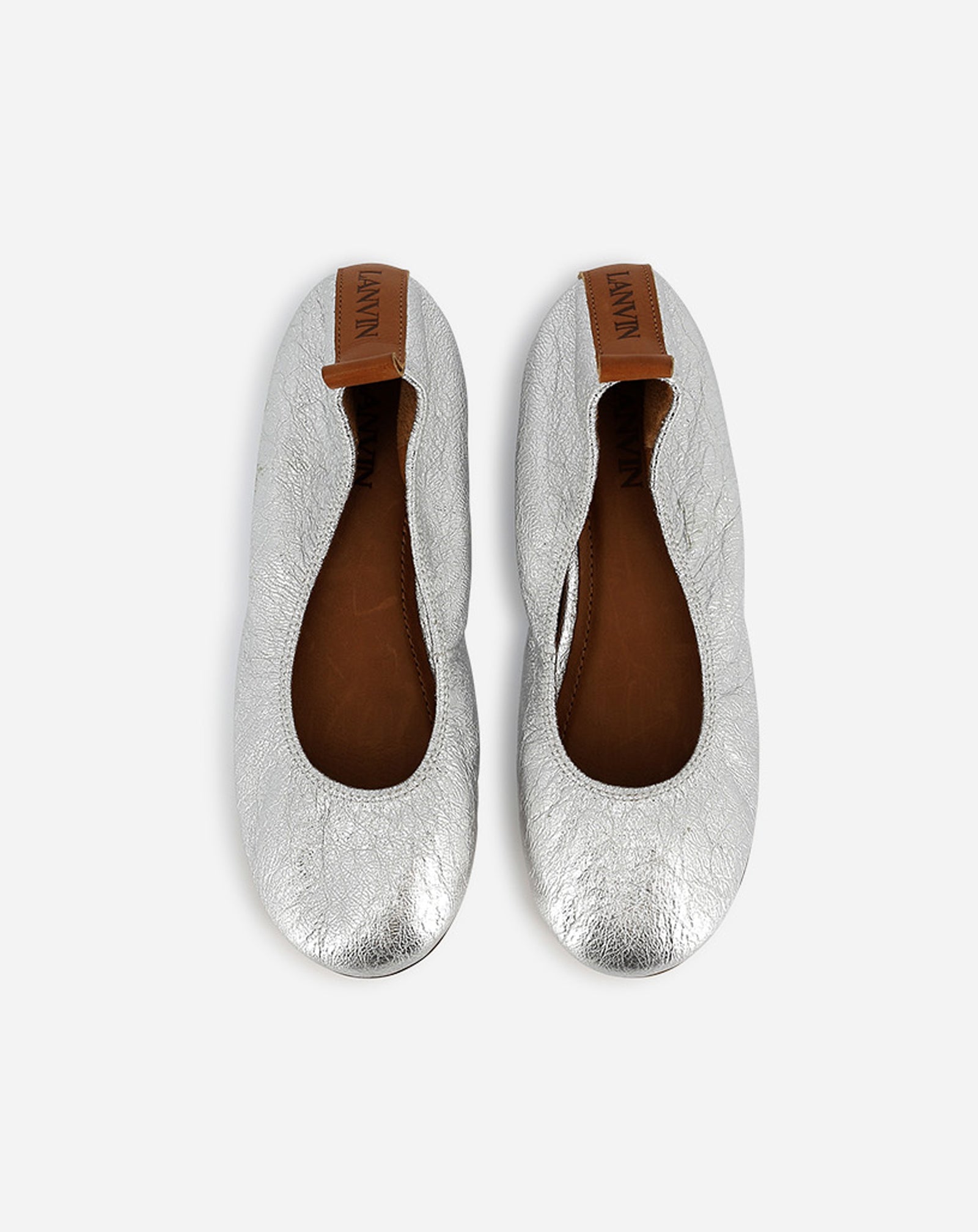 KIDS LEATHER BALLET PUMPS