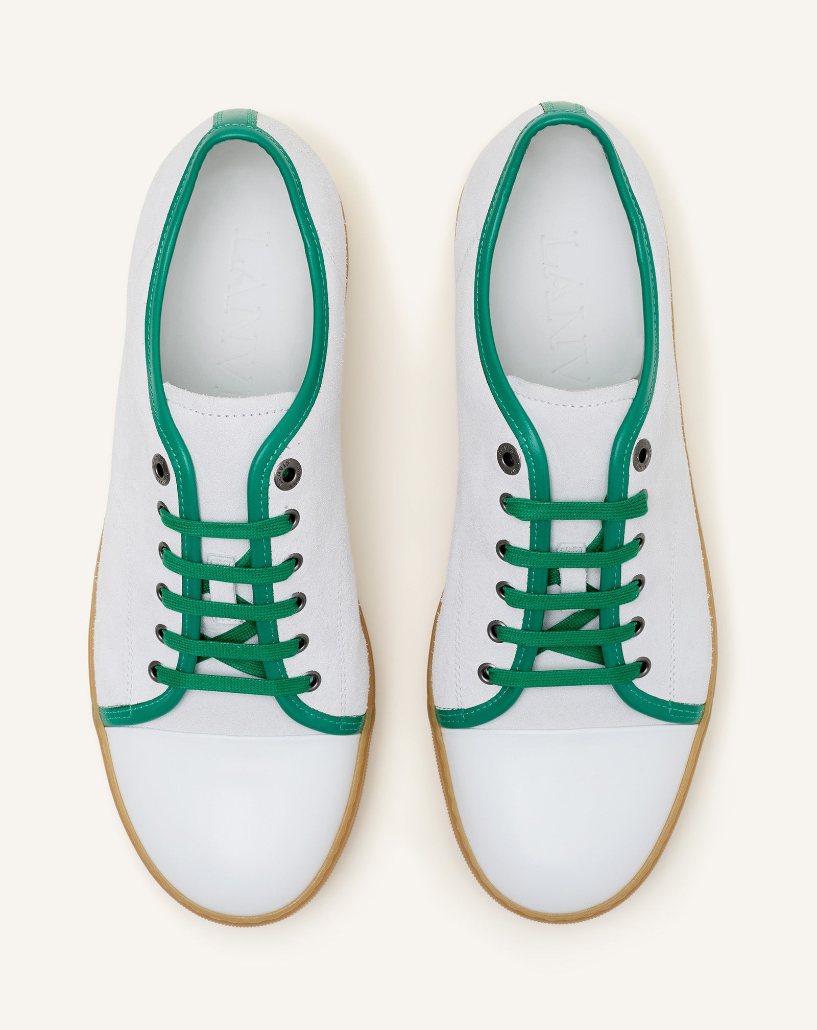 SNEAKERS DBB1 EN CUIR ET SUEDE