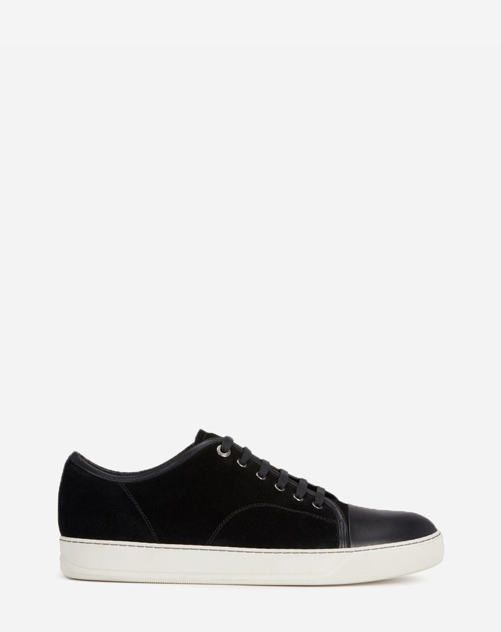 SNEAKERS DBB1 EN CUIR ET SUEDE NOIR