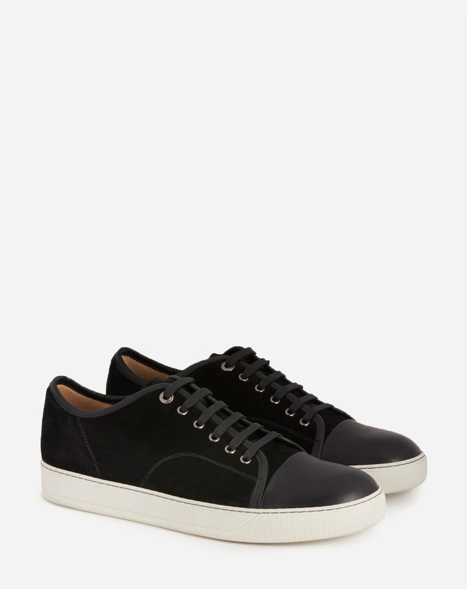 DBB1 LEATHER AND SUEDE SNEAKERS