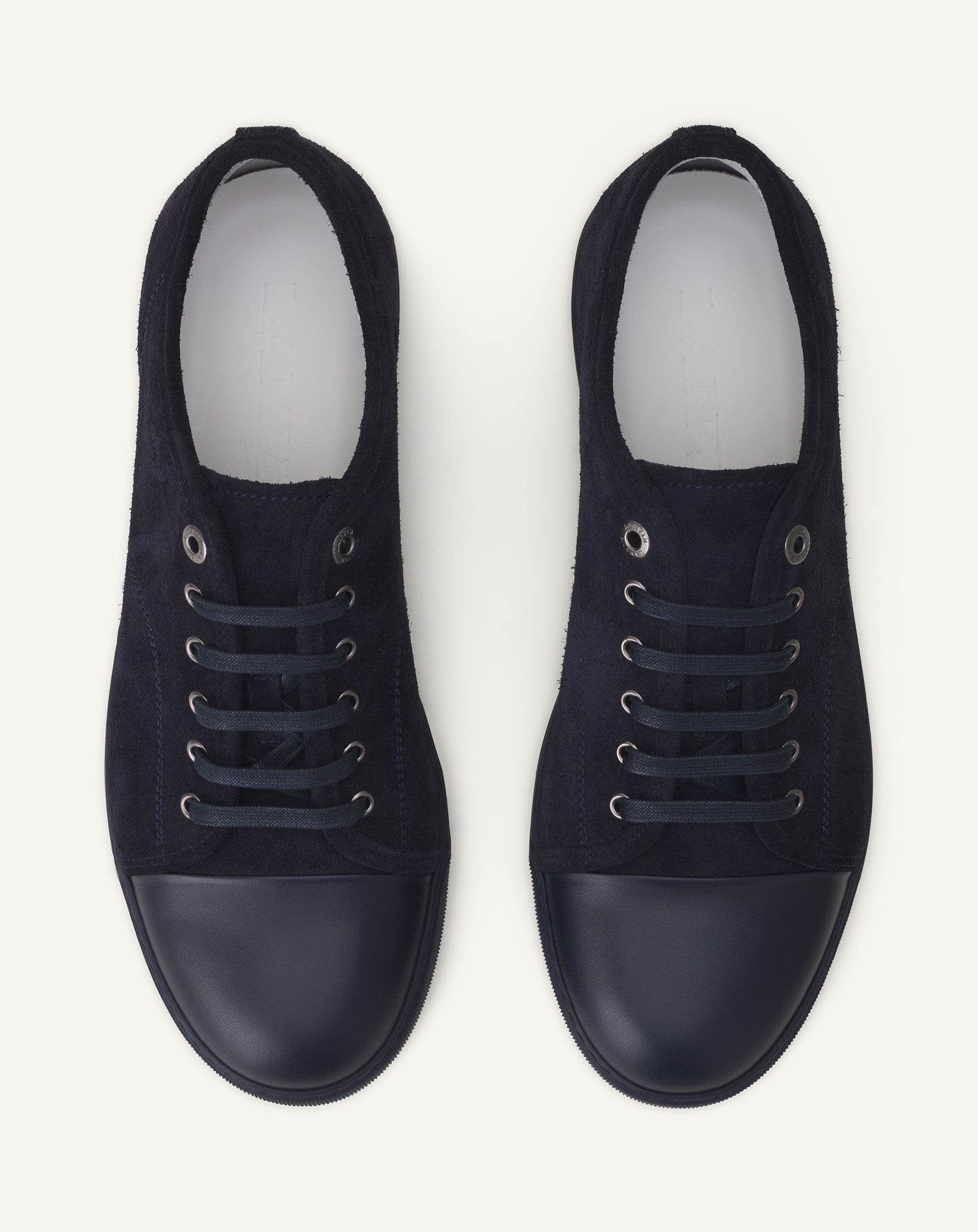 DBB1 LEATHER AND SUEDE SNEAKERS