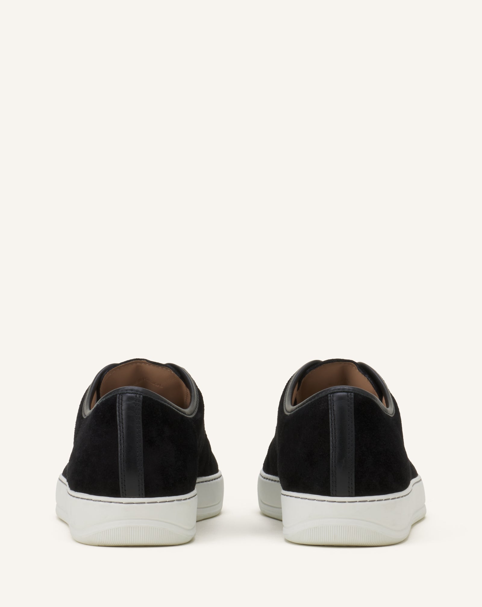 SNEAKERS DBB1 EN SUEDE ET CUIR VERNIS