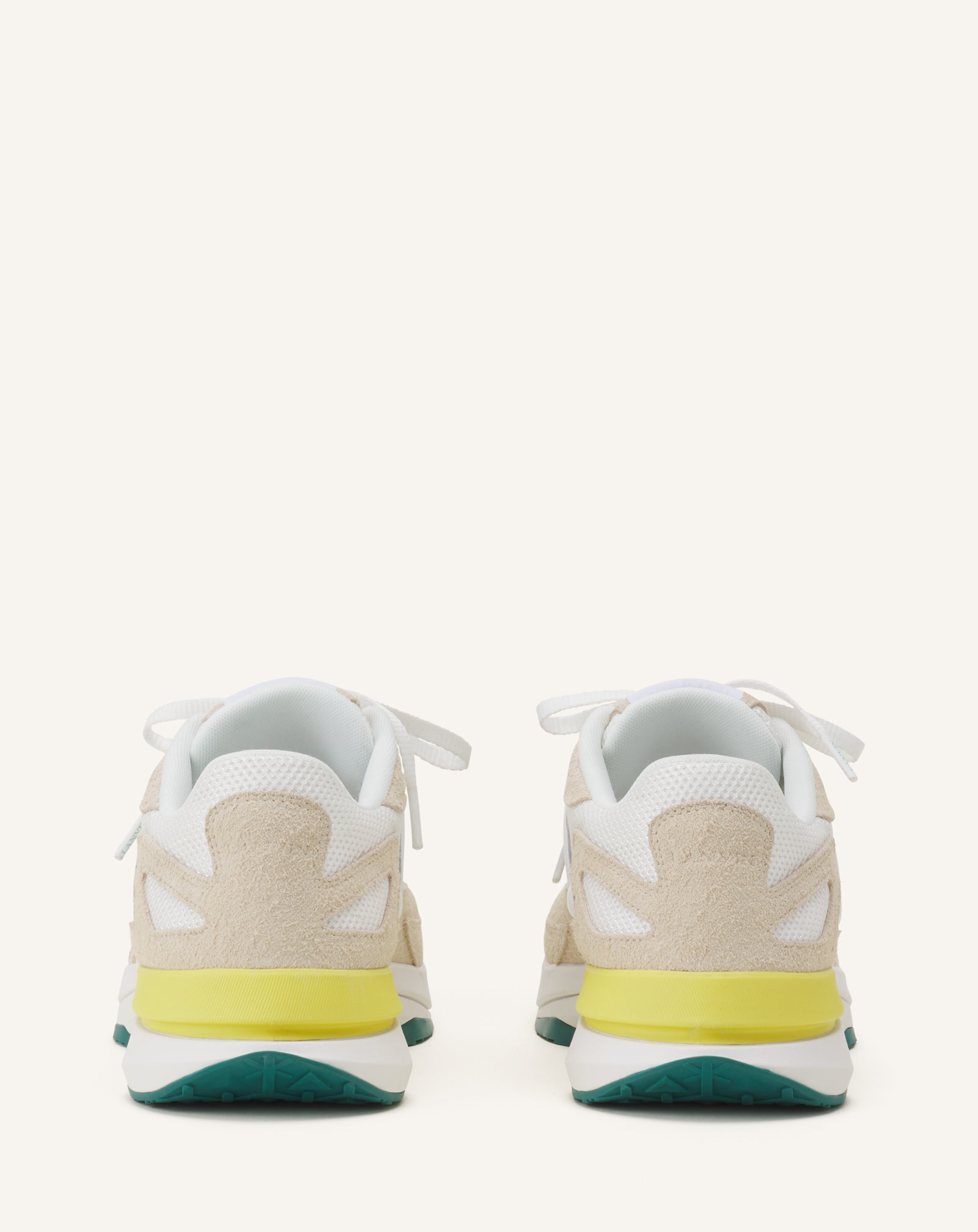 WHITE JLA TRANSPARENT SNEAKERS